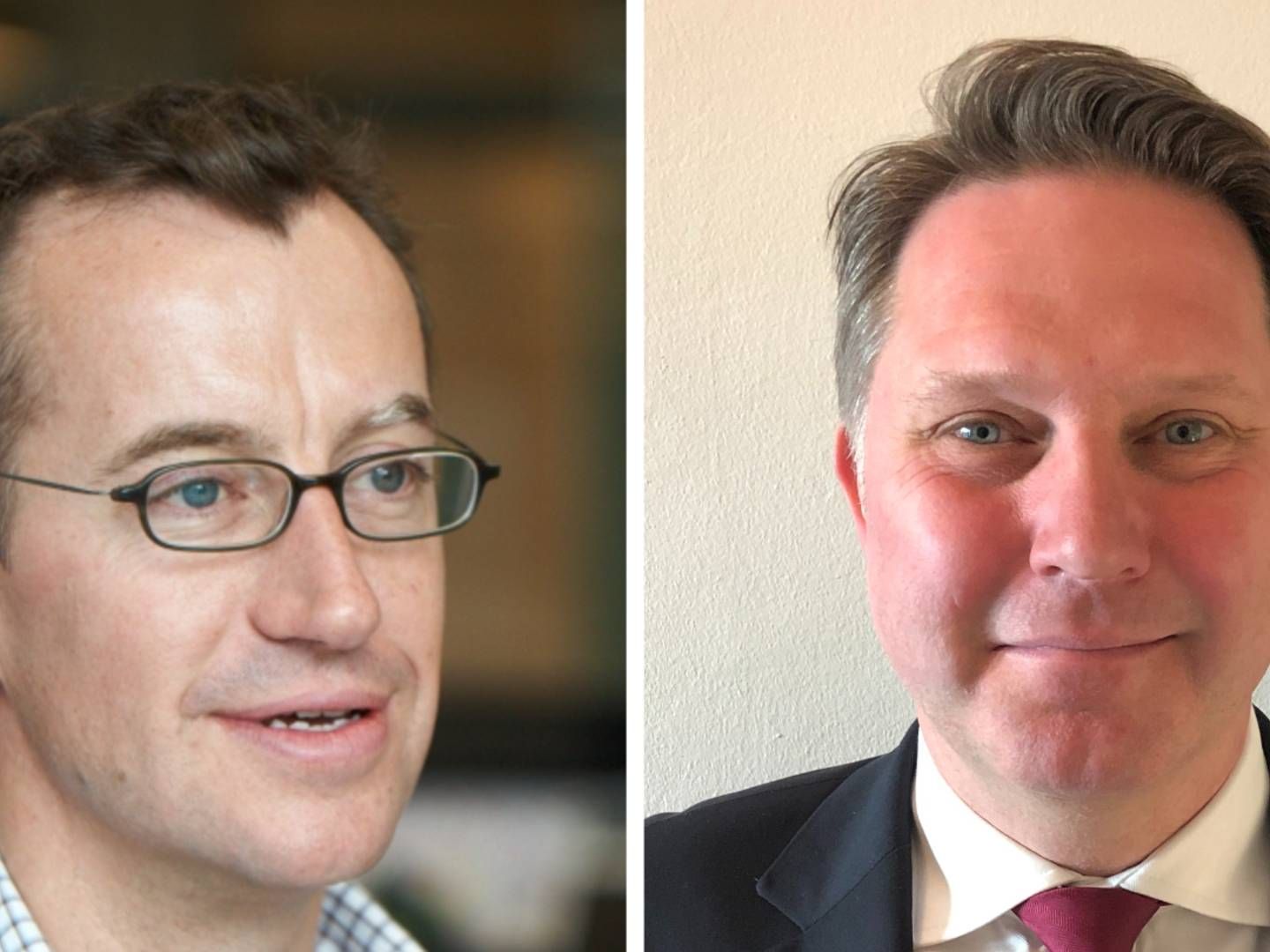 Matthew Rees, Head of Global Bond Strategies, and Anders Arjes, Head of Nordics, at LGIM. | Photo: PR/LGIM