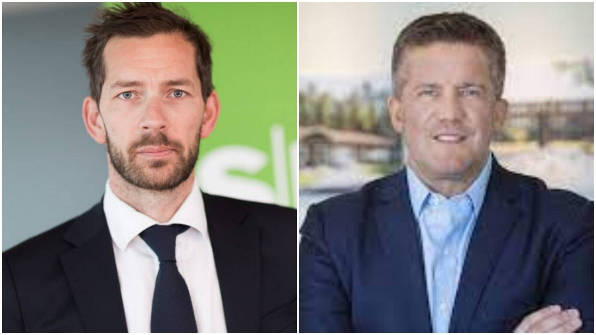 RENTESKVIS: Kredittstrateg Thomas Eitzen i SEB tror administrerende direktør Ilija Batljan i SBB kjøper seg litt tid. | Foto: SEB og SBB. Collage: EiendomsWatch