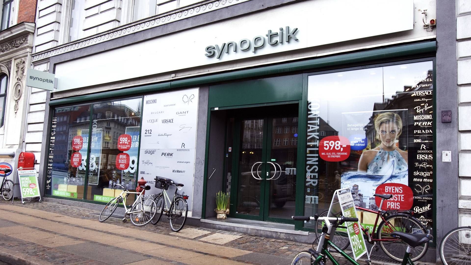 En Synoptik-butik tilbage i 2005. | Foto: Anthon Unger