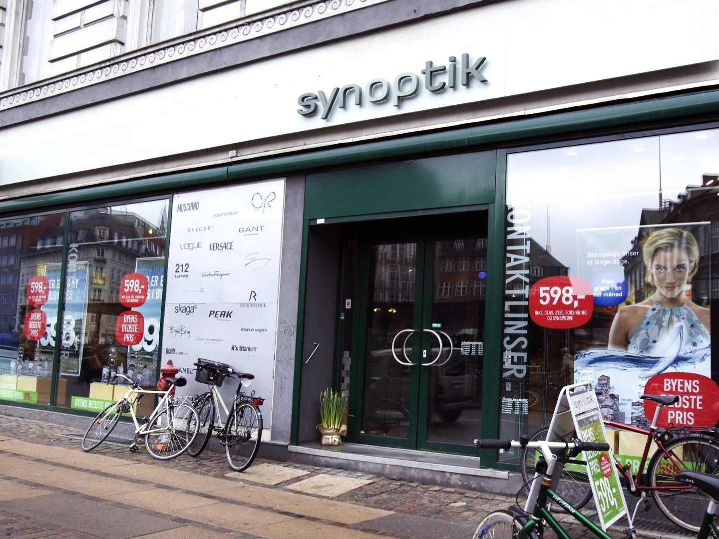 En Synoptik-butik tilbage i 2005. | Foto: Anthon Unger