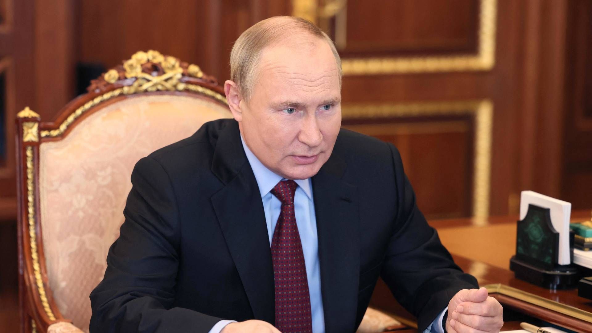 Den russiske præsident, Vladimir Putin. | Foto: Mikhail Klimentyev/AFP / SPUTNIK