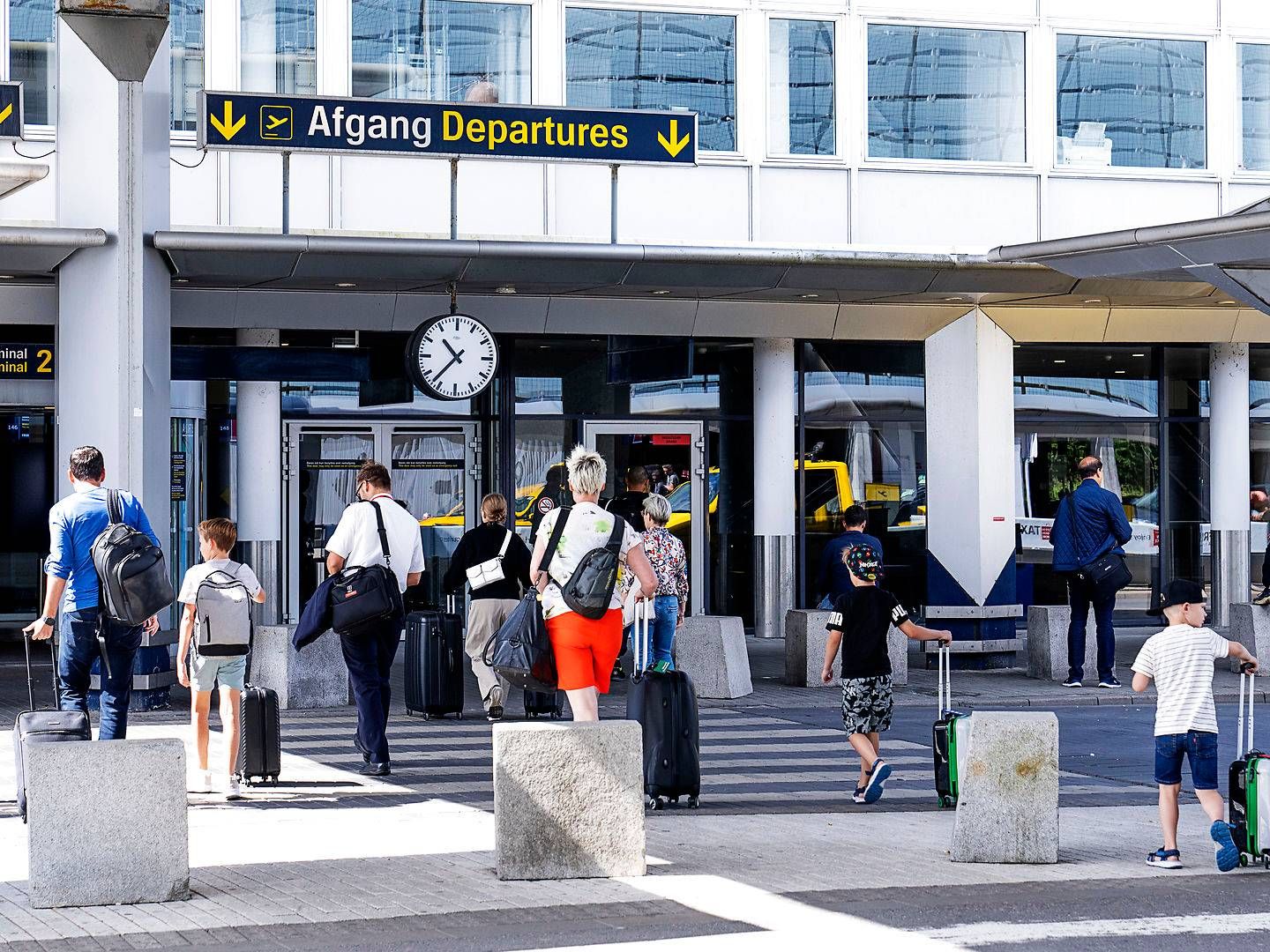Lufthavne i hele Europa mærker de lavere passagertal. | Foto: Claus Bech/Ritzau Scanpix
