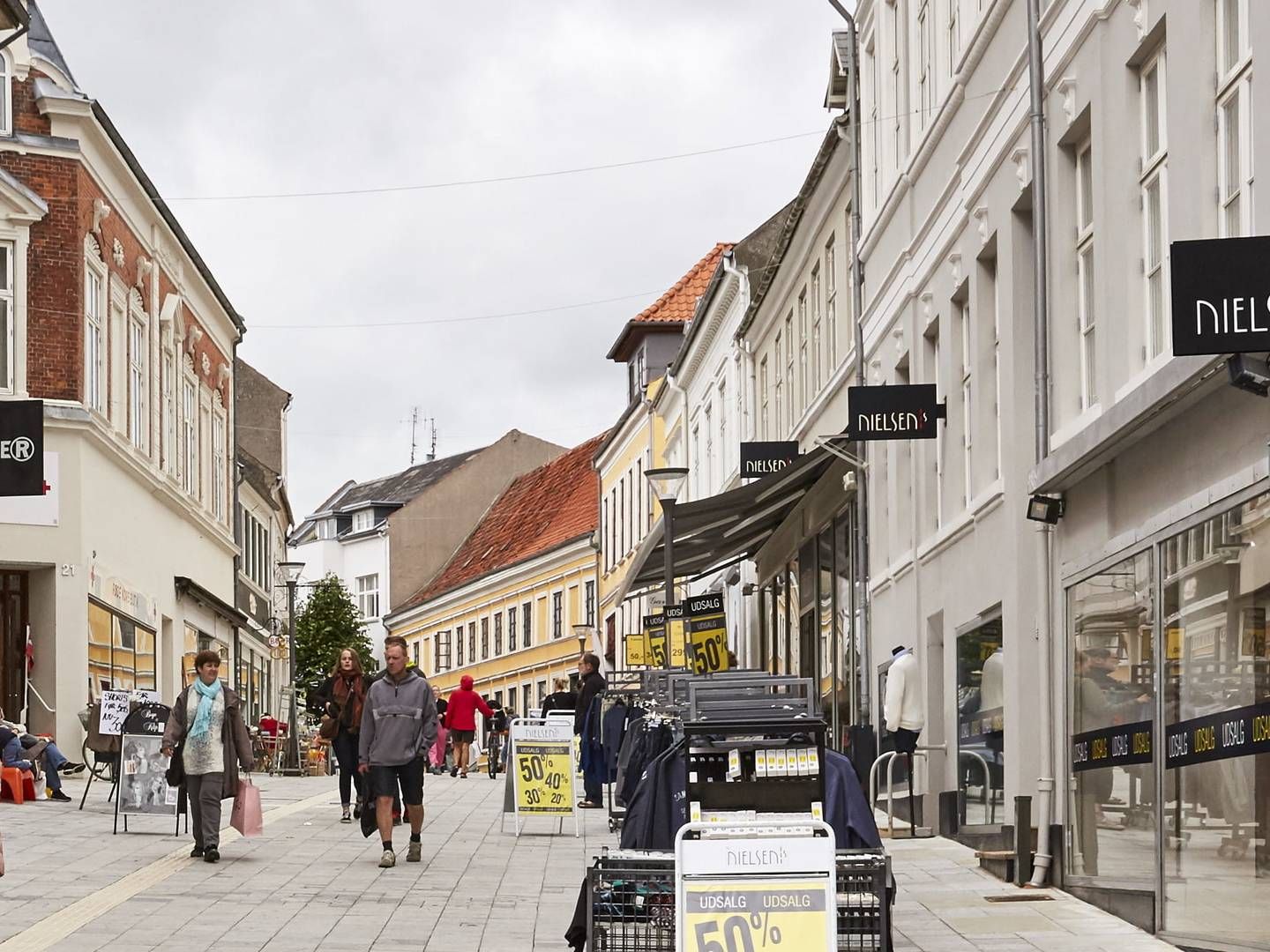 Line Vølund rykkede tidligere på året tilbage til Svendborg sammen med sin mand og deres to børn på henholdsvis fem og to år. | Foto: PR / Realdania/Steffen Stamp