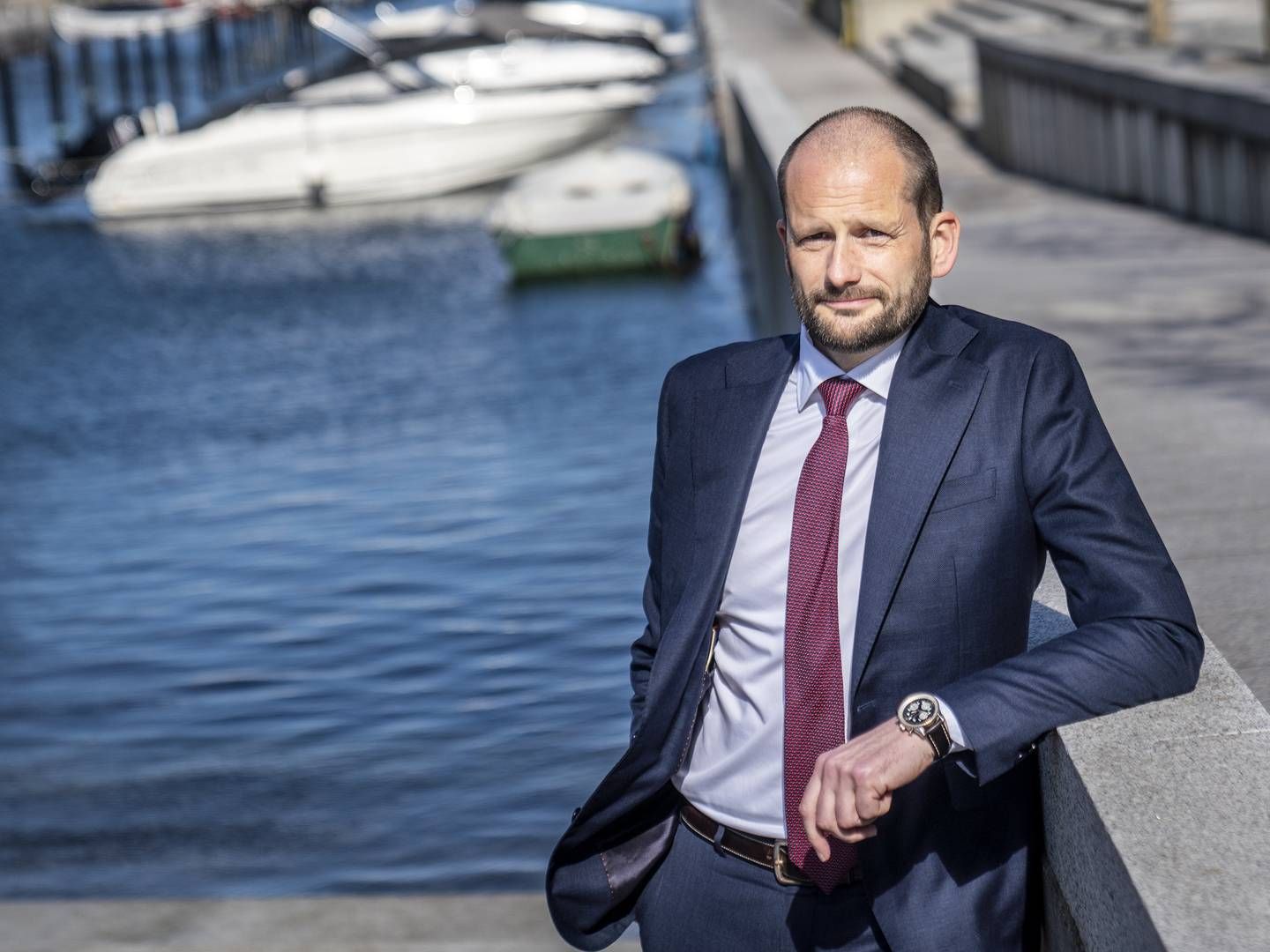 Tobias Vieth, bestyrelsesformand i Lundgrens. | Foto: Stine Bidstrup/ERH