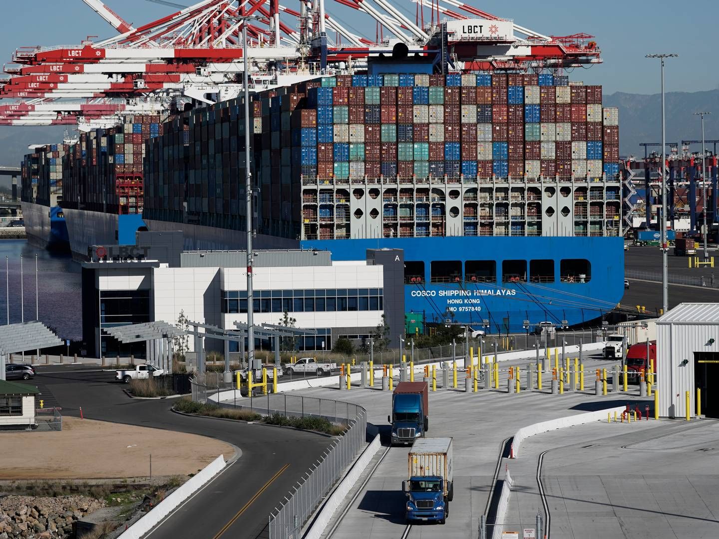 Port of Long Beach, California. | Photo: Jae C. Hong/AP/Ritzau Scanpix