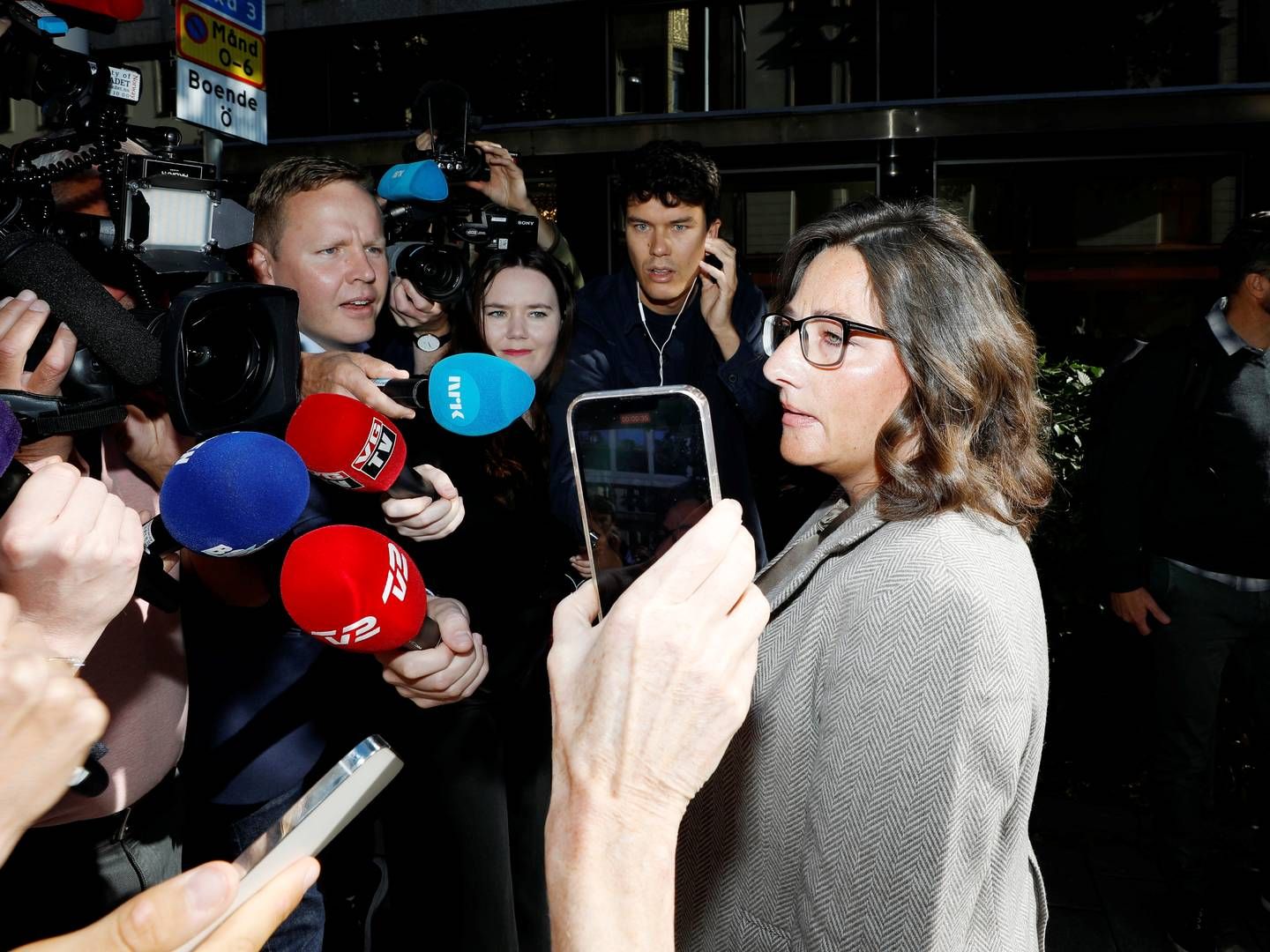 SAS' forhandlingsleder, Marianne Hernæs, oplyser, at det er ved at være sidste udkald for en aftale. | Foto: Ali Lorestani/TT/Ritzau Scanpix
