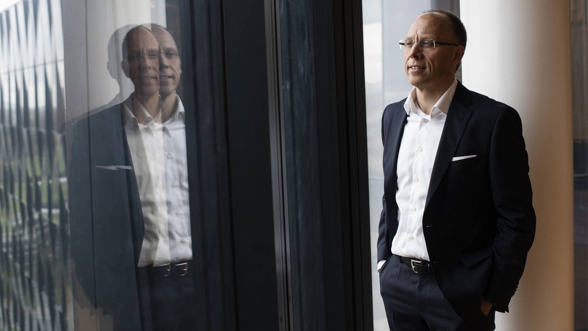 Frank Vang-Jensen, adm. direktør for Nordea. | Foto: Gregers Tycho/ERH