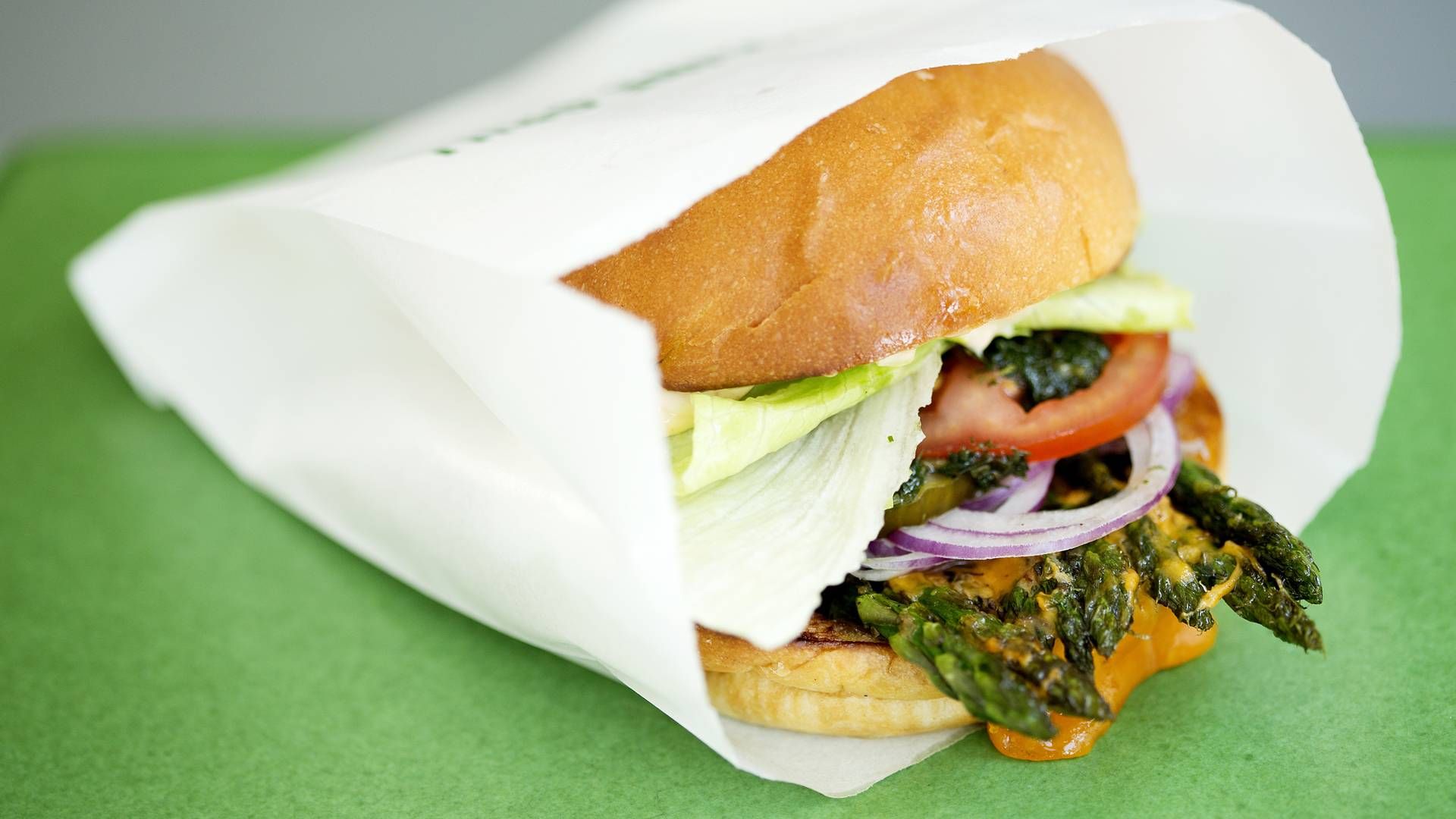 Hvis man skal som burgerbar skal overleve i 2022, må man bl.a. fokusere på mere bæredygtighed på menuen, mener flere kæder. Her en vegetarburger fra Gasoline Grill. | Foto: Thomas Borberg