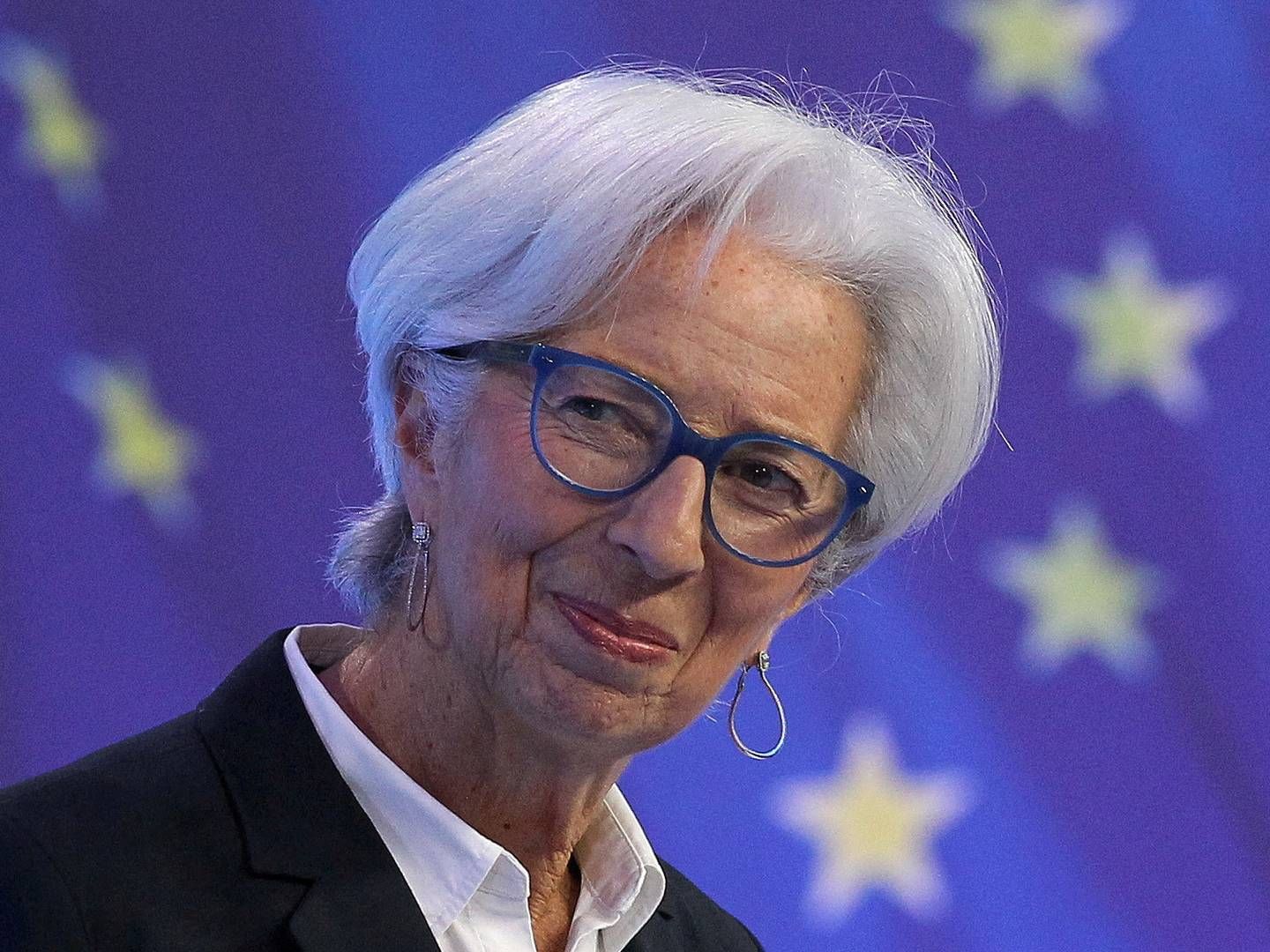 Christine Lagarde er chef for Den Europæiske Centralbank, som torsdag har annonceret den første renteforhøjelse i eurozonen i 11 år. | Foto: POOL/REUTERS / X80003
