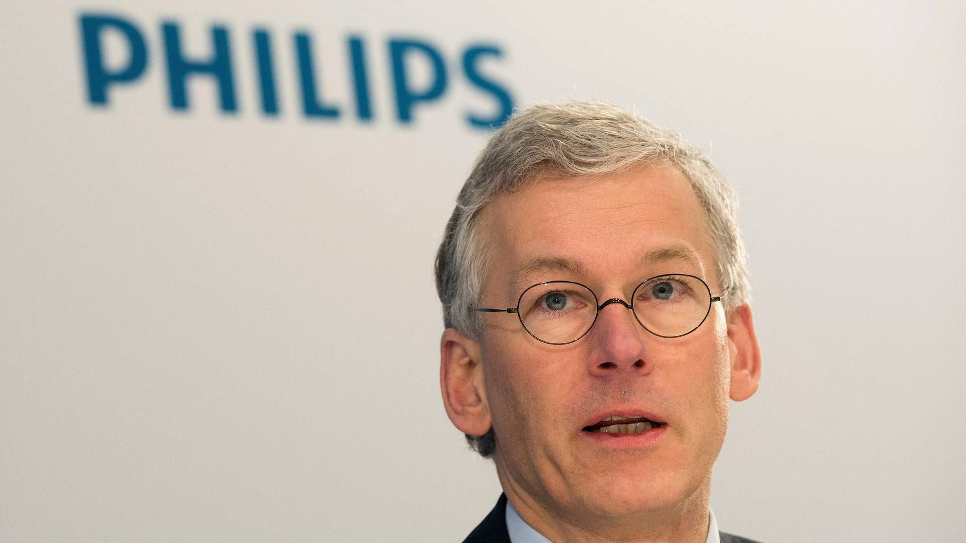 Philips’ topchef, Frans van Houten, melder om modvind på flere fronter i andet kvartal.