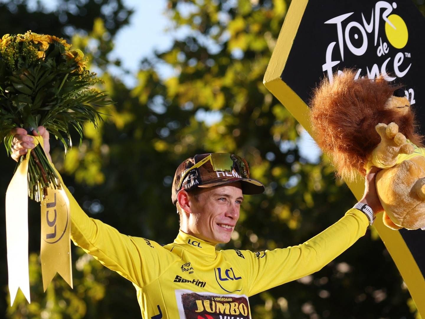 Med sejren i Tour de France er Jonas Vingagaard blevet attraktiv for mange virksomheder, mener sponsorrådgiver. | Foto: Thomas Samson/AFP / AFP