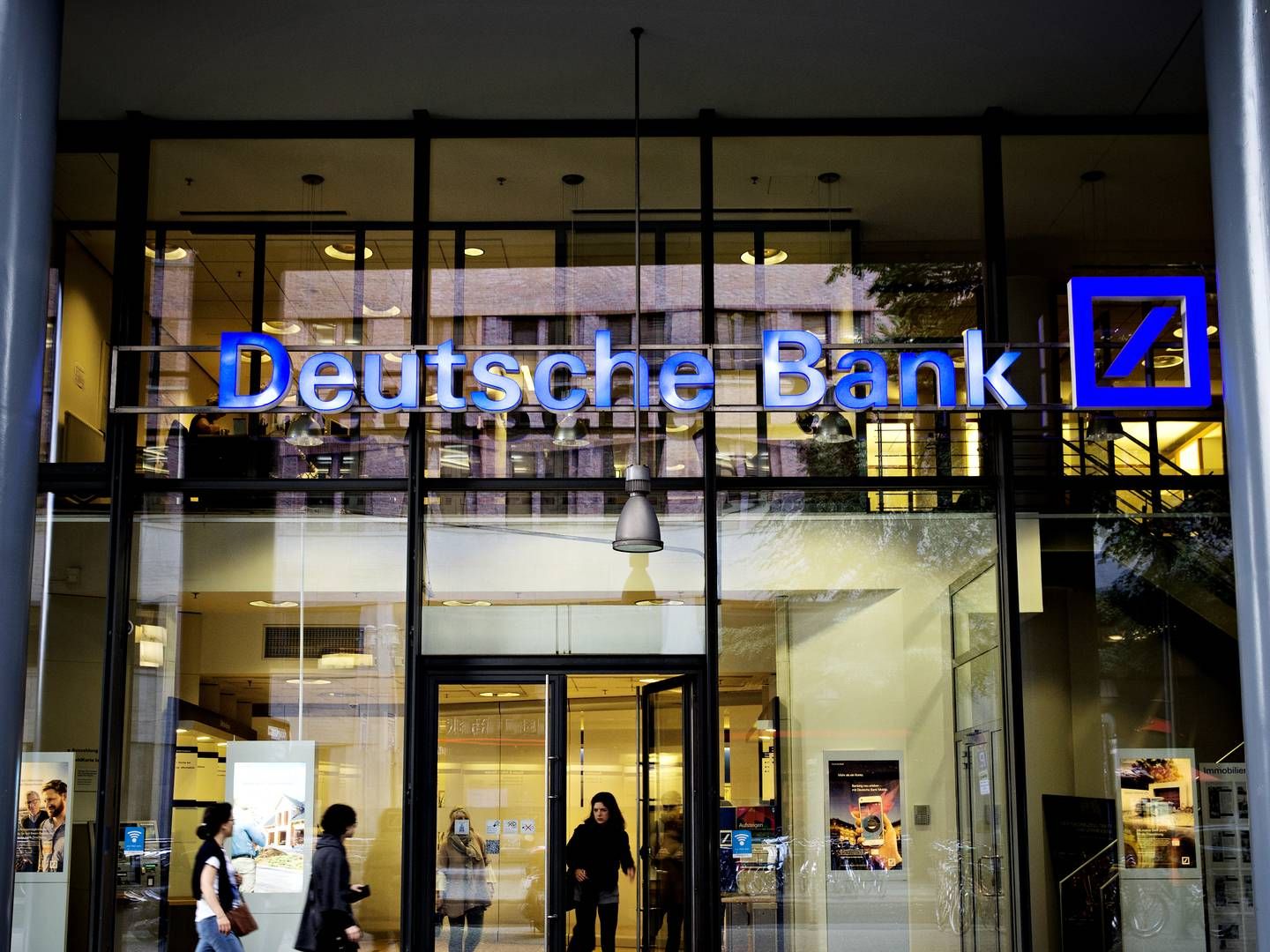 Arkivbilde. Deutsche Bank har inngått et forlik om å betale amerikanske aksjonærer 278 millioner kroner. | Foto: Martin Lehmann