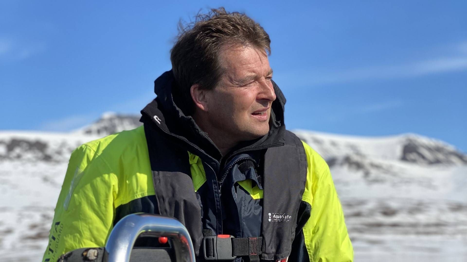 Advokat Eskild Freibu tilbrakte store deler av 2021 på Svalbard. | Foto: Privat