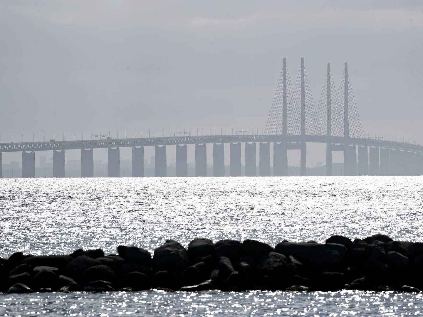 Øresundsbroen set fra Dragør, hvor ny borgerrådgiver har første arbejdsdag mandag 1. august 2022. | Foto: Jens Dresling