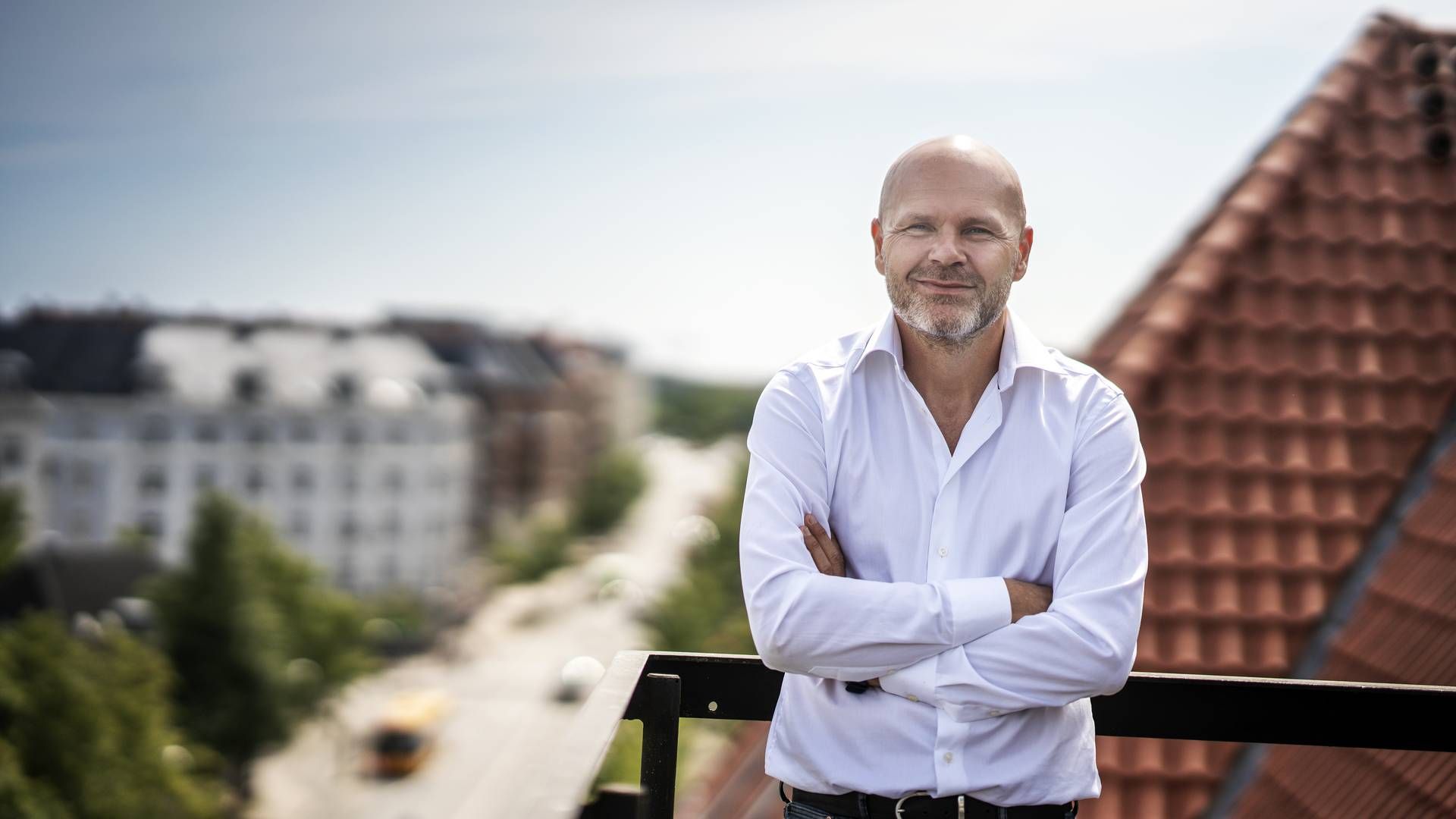 Nicolaj Højer Nielsen, medstifter af Penneo og i dag investor, skyder penge i Unioo, der er leverandør til danske banker. | Foto: Stine Bidstrup/ERH