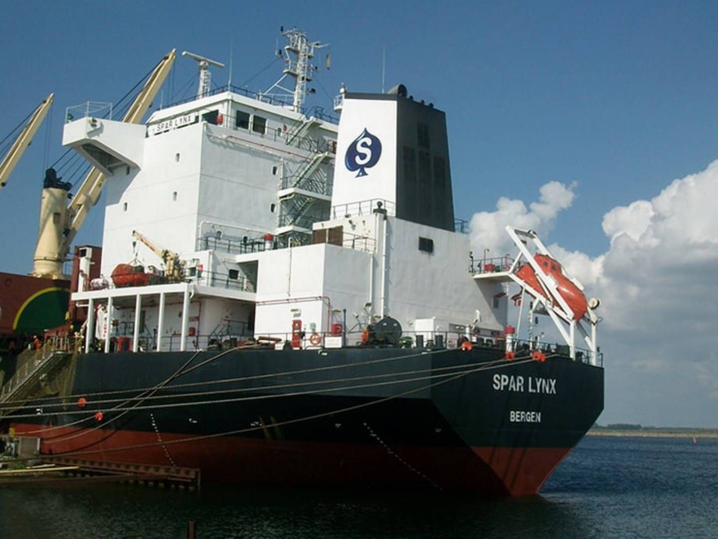 Supramax-skibet Spar Lynx sejlede fra Holland til Tyrkiet på biobrændstof. | Foto: Spar Shipping AS