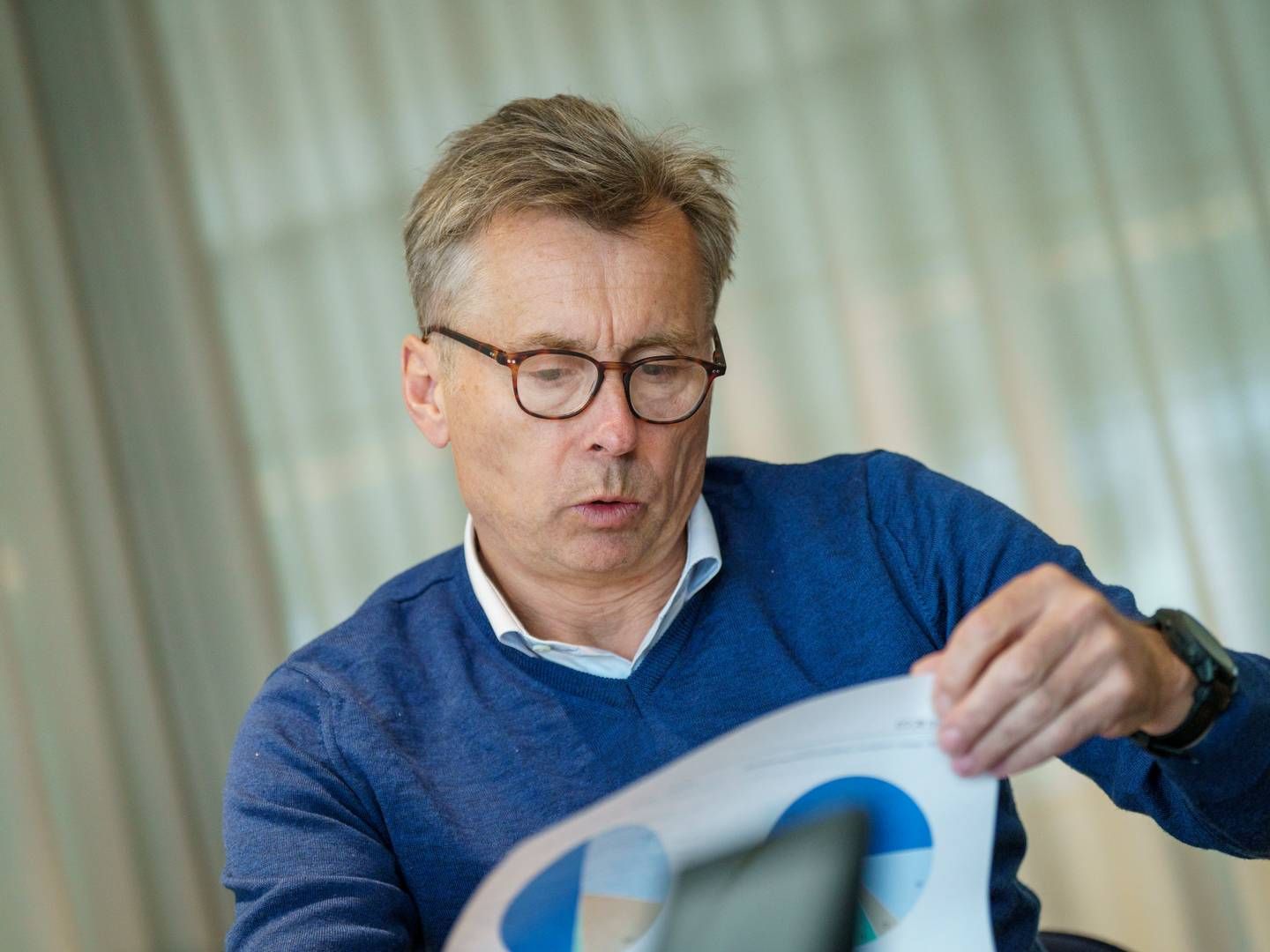 SER LYSNING I MARKEDET: Malling-sjef Anders Berggren | Foto: Heiko Junge / NTB