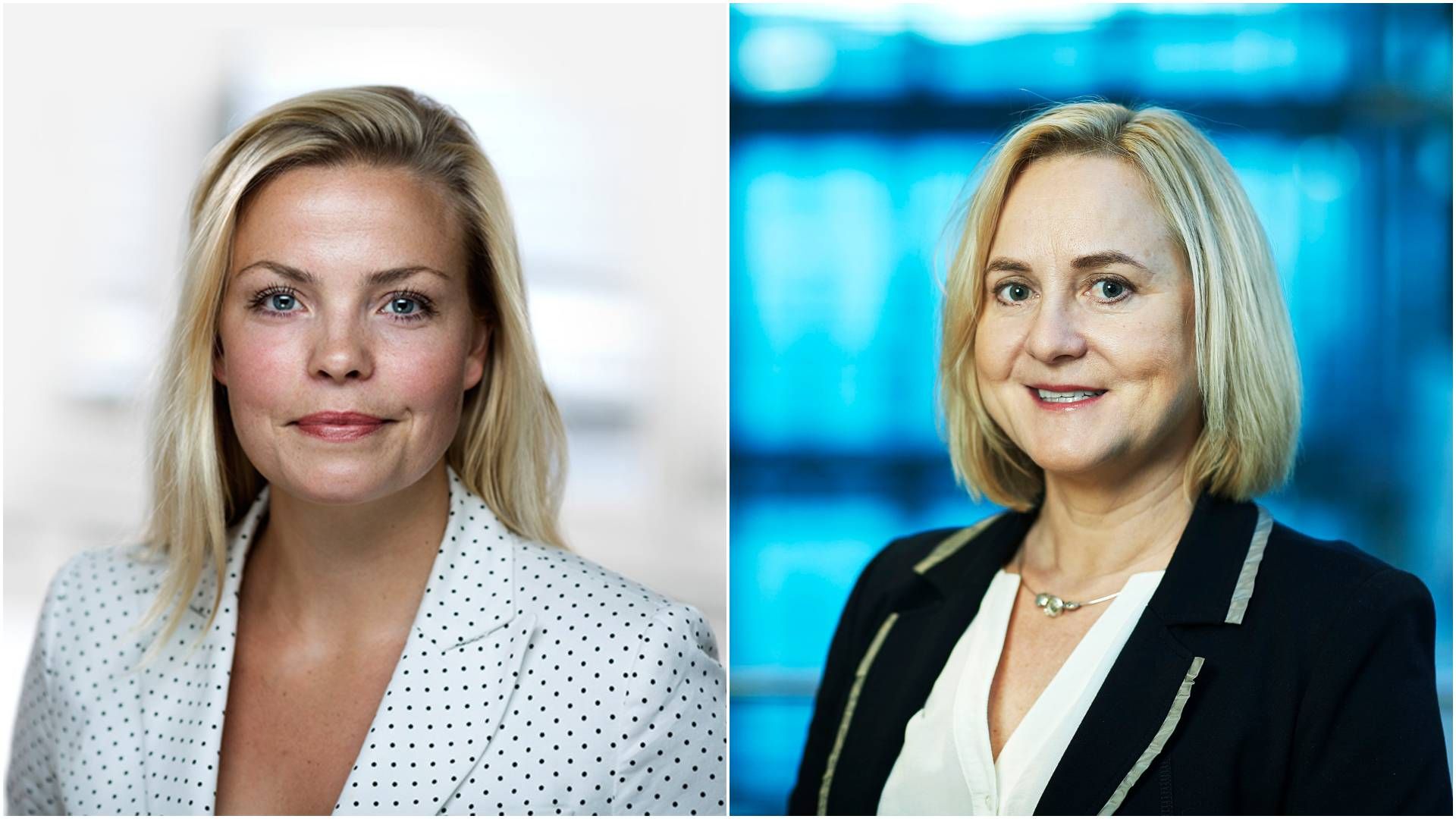 Kristine Hasle (til venstre) er partner i Wiersholm, mens Helga Aune er partner i EY. | Foto: Wiersholm / EY