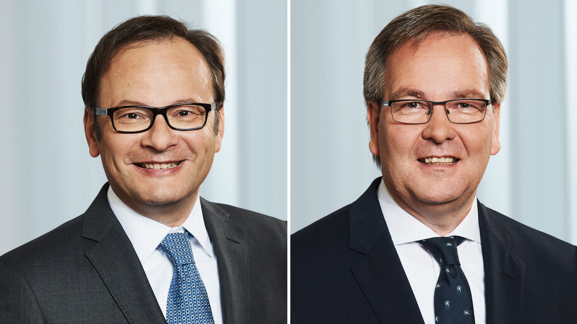 André Enders (links) und Carsten Gennrich leiten die Niederlassung der Frankfurter Bankgesellschaft in Hamburg | Foto: Frankfurter Bankgesellschaft