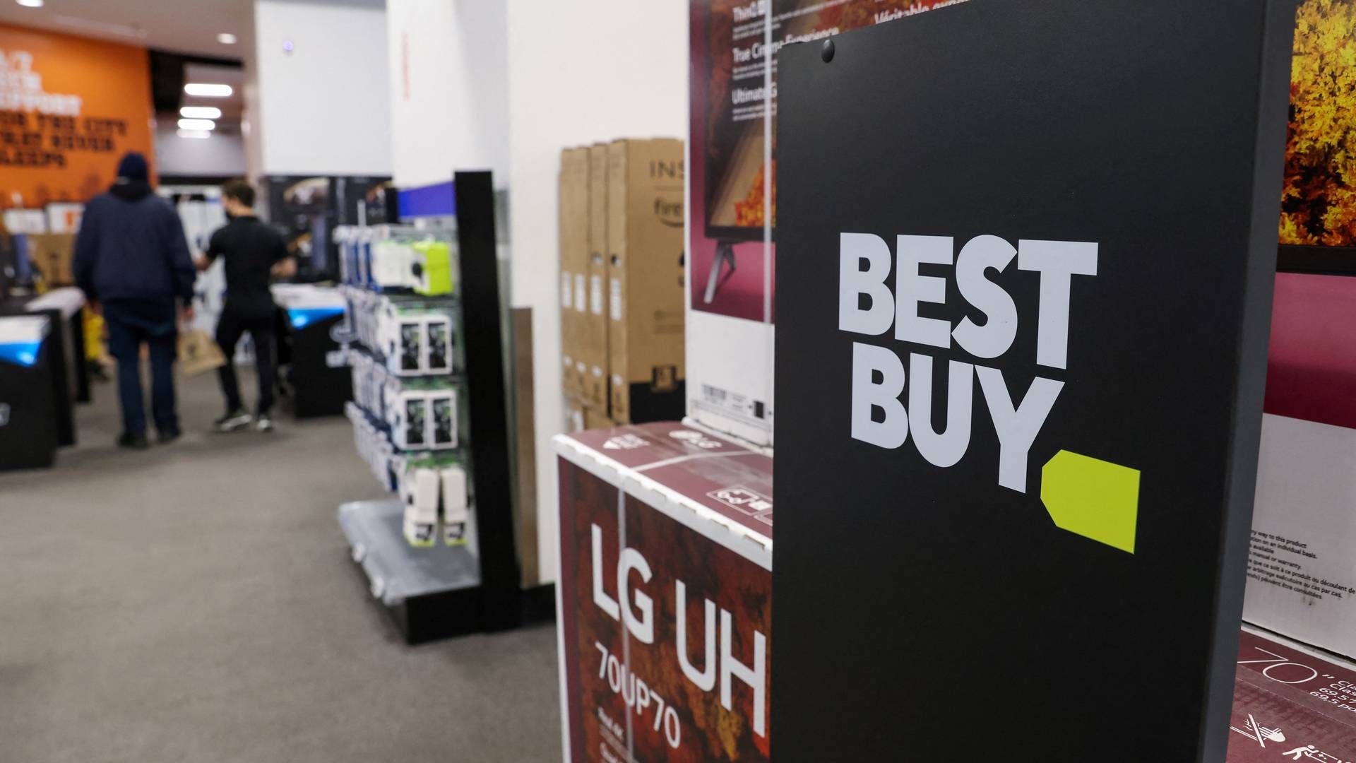 Best Buy har omkring 1.200 butikker, hvoraf størstedelen ligger i USA. | Foto: Andrew Kelly/Reuters
