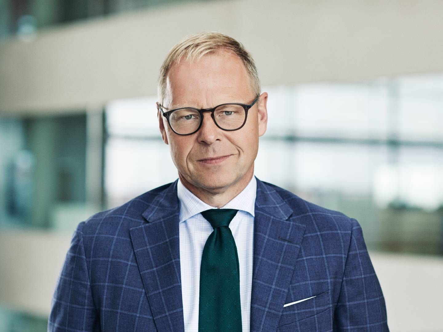 Nykredit-koncernen med adm. direktør Michael Rasmussen i spidsen var den første større bank til at fjerne negative renter for privatkunder. | Foto: PR/Nykredit