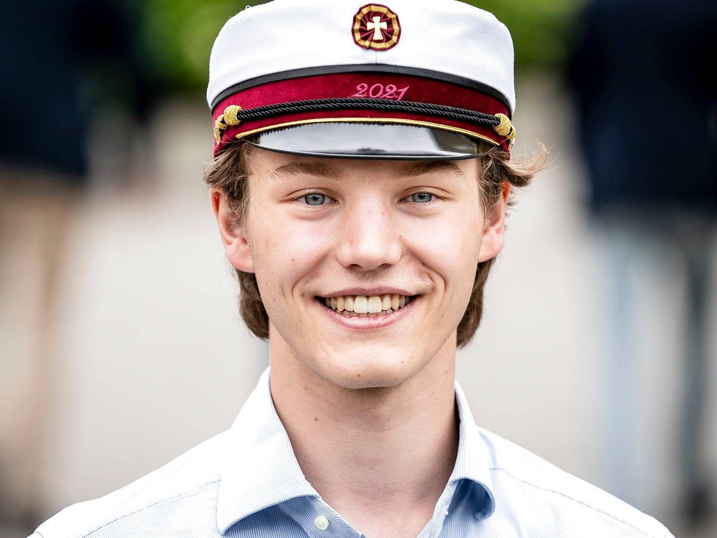 Prins Felix blev student sidste sommer og begynder nu på shippinguddannelsen på CBS. | Foto: Mads Claus Rasmussen/Ritzau Scanpix