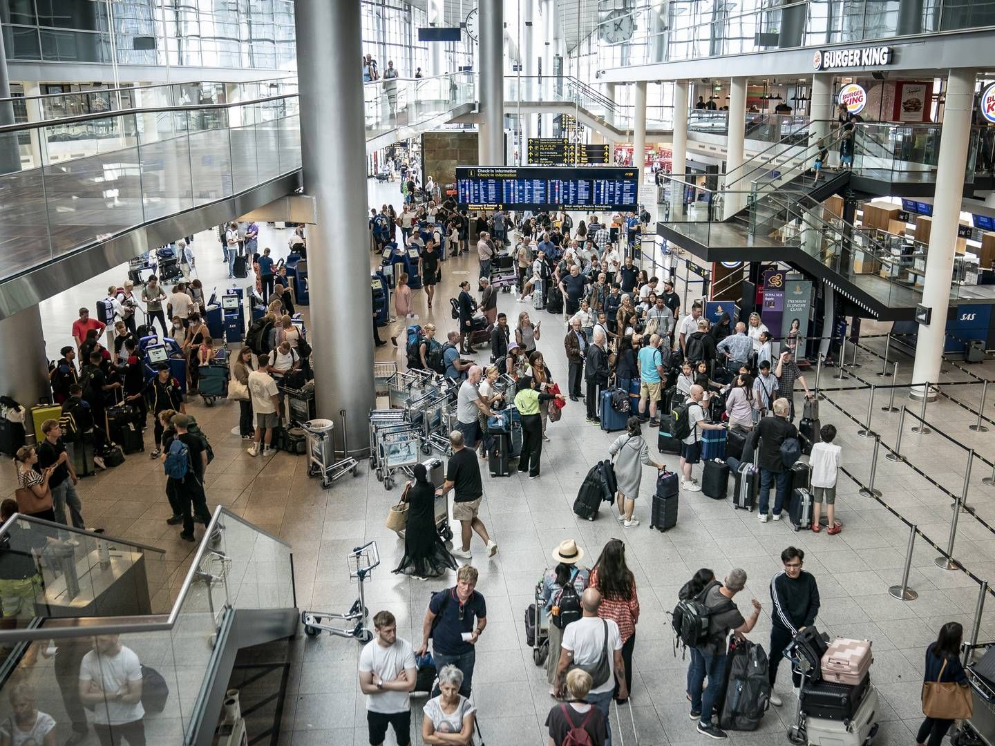 Færre flyvninger under coronaår betød langt færre krav mod flyselskaberne. | Foto: Mads Claus Rasmussen