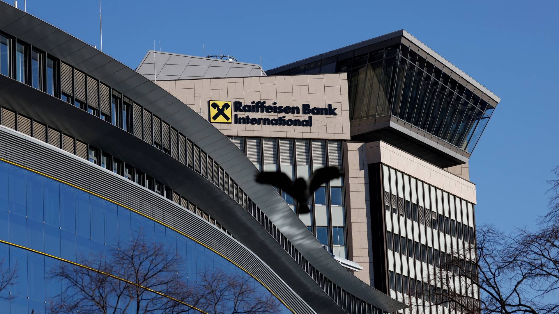 Raiffeisen Bank har hovedsæde i den østrigske hovedstad, Wien. | Foto: Leonhard Foeger/Reuters/Ritzau Scanpix