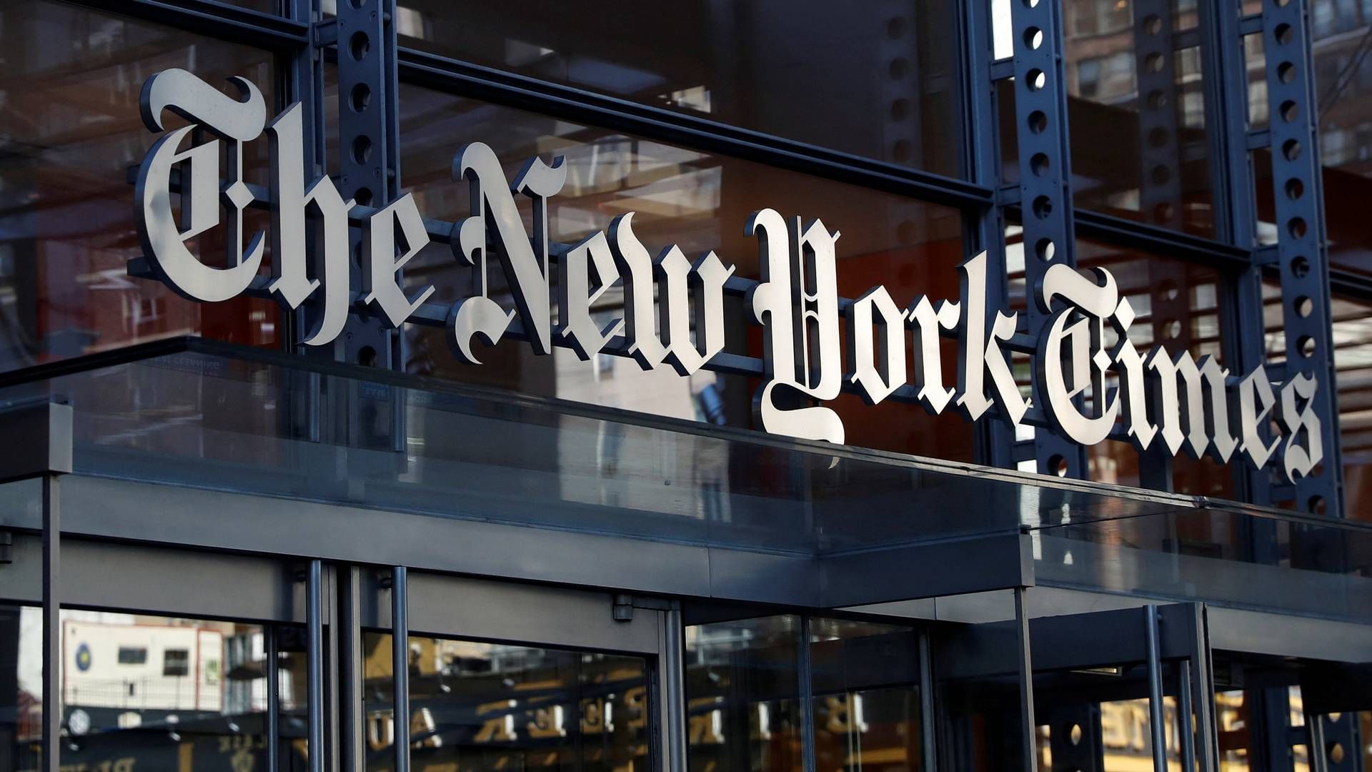 The New York Times har onsdag præsenteret regnskab for andet kvartal. | Foto: Shannon Stapleton/Reuters/Ritzau Scanpix