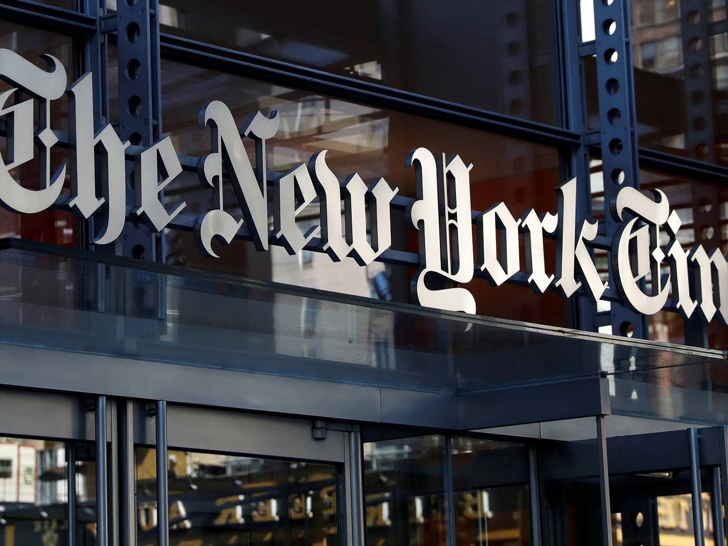 The New York Times har onsdag præsenteret regnskab for andet kvartal. | Foto: Shannon Stapleton/Reuters/Ritzau Scanpix