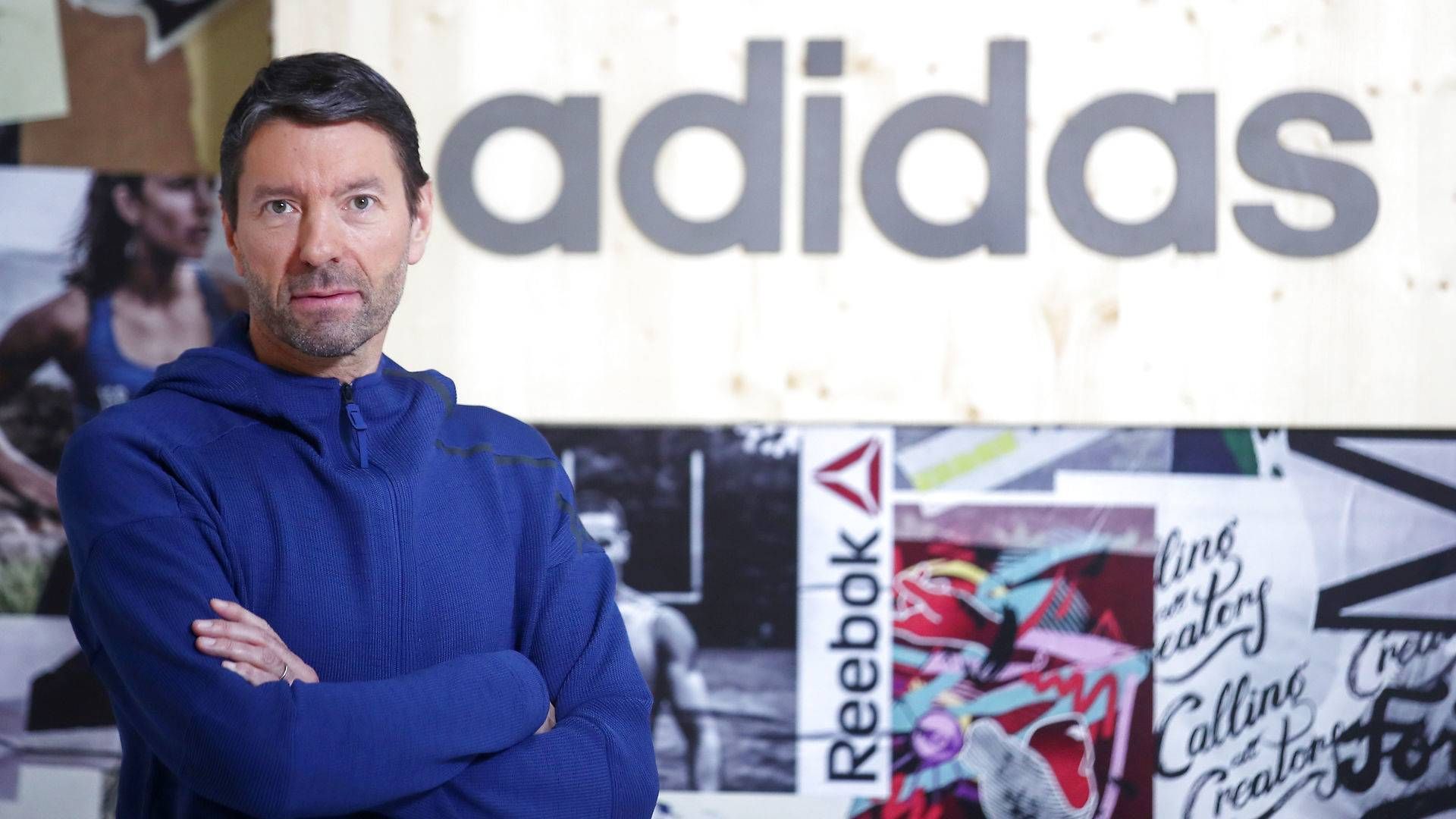Danske Kasper Rørsted har været administrerende direktør for Adidas siden oktober 2016. Hans kontrakt løber indtil videre til 31. juli 2026. | Foto: Michael Dalder/Reuters/Ritzau Scanpix/REUTERS / X90041