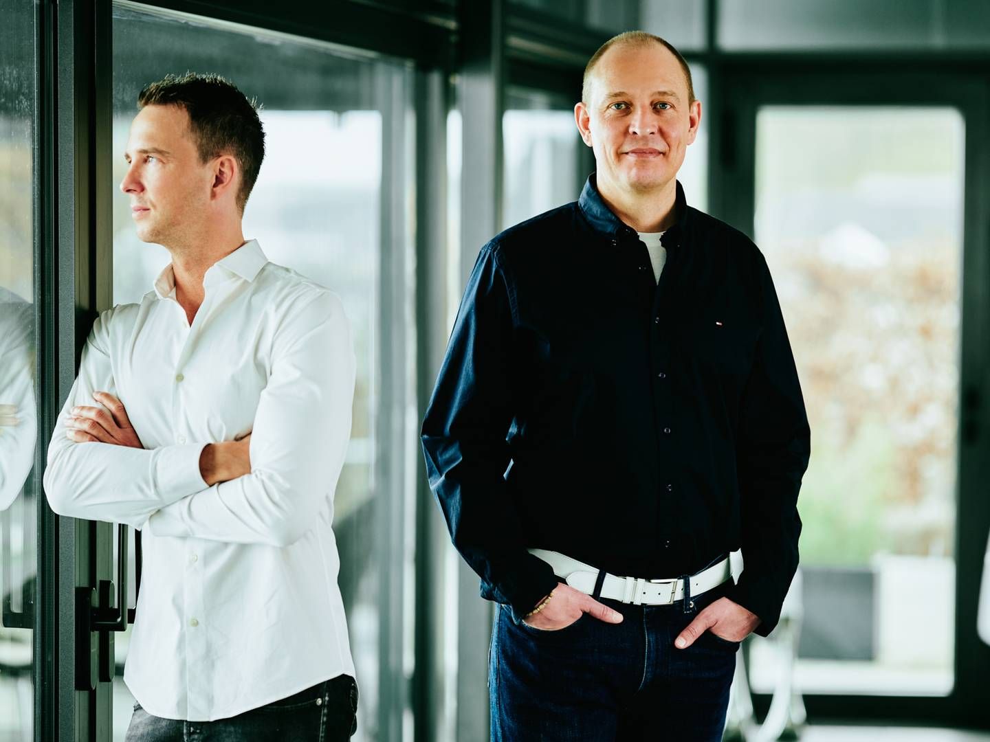 Brødrene Anders (tv.) og Martin Bjergegaard, der står bag investeringsselskabet Bjergegaard & Co. | Foto: Bjergegaard og Co. / PR