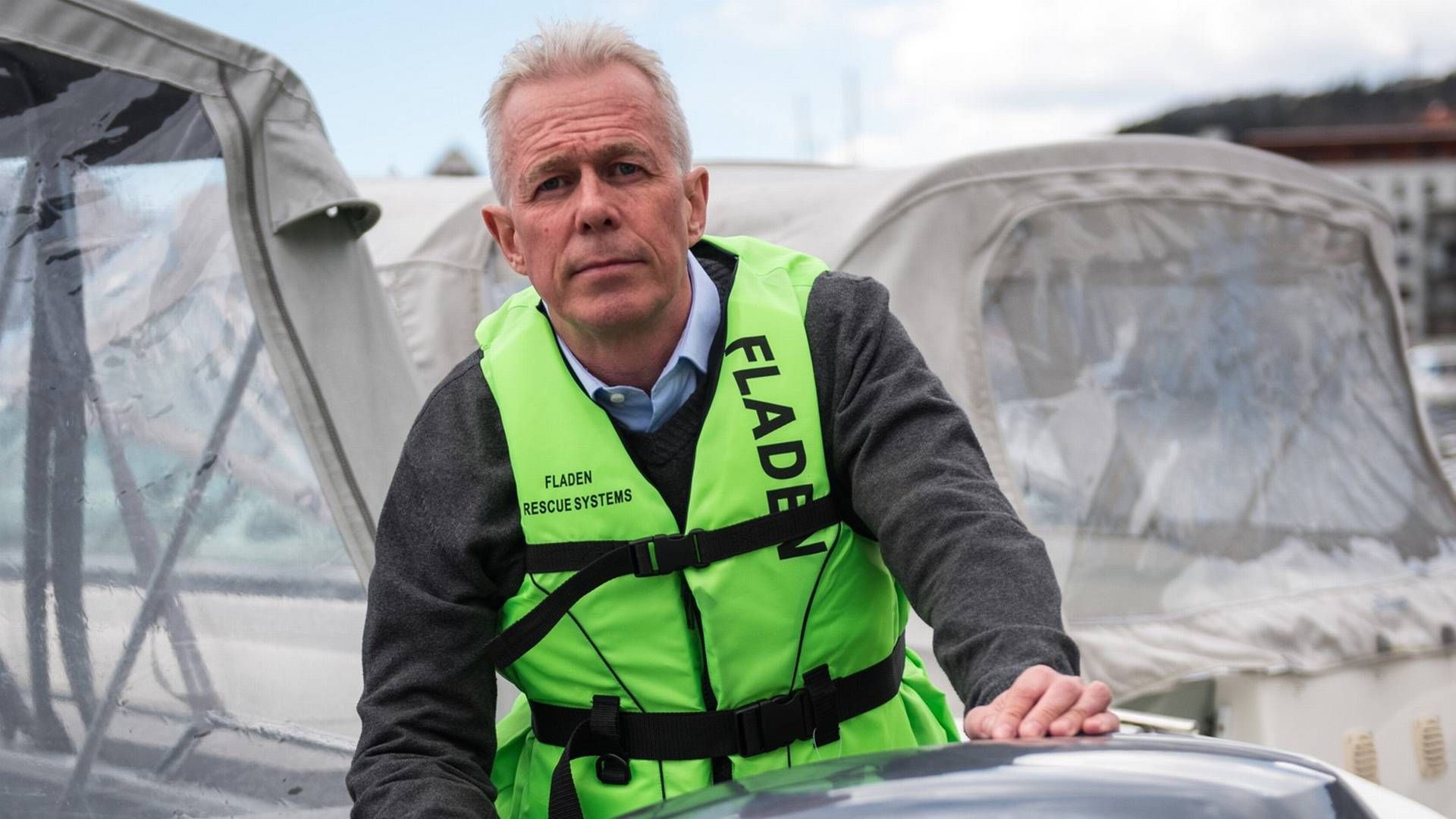 Kommunikasjonssjef Arne Voll i Gjensidige melder om en kraftig reduksjon i antall fritidsbåtskader i Nordland fylke. | Foto: Gjensidige