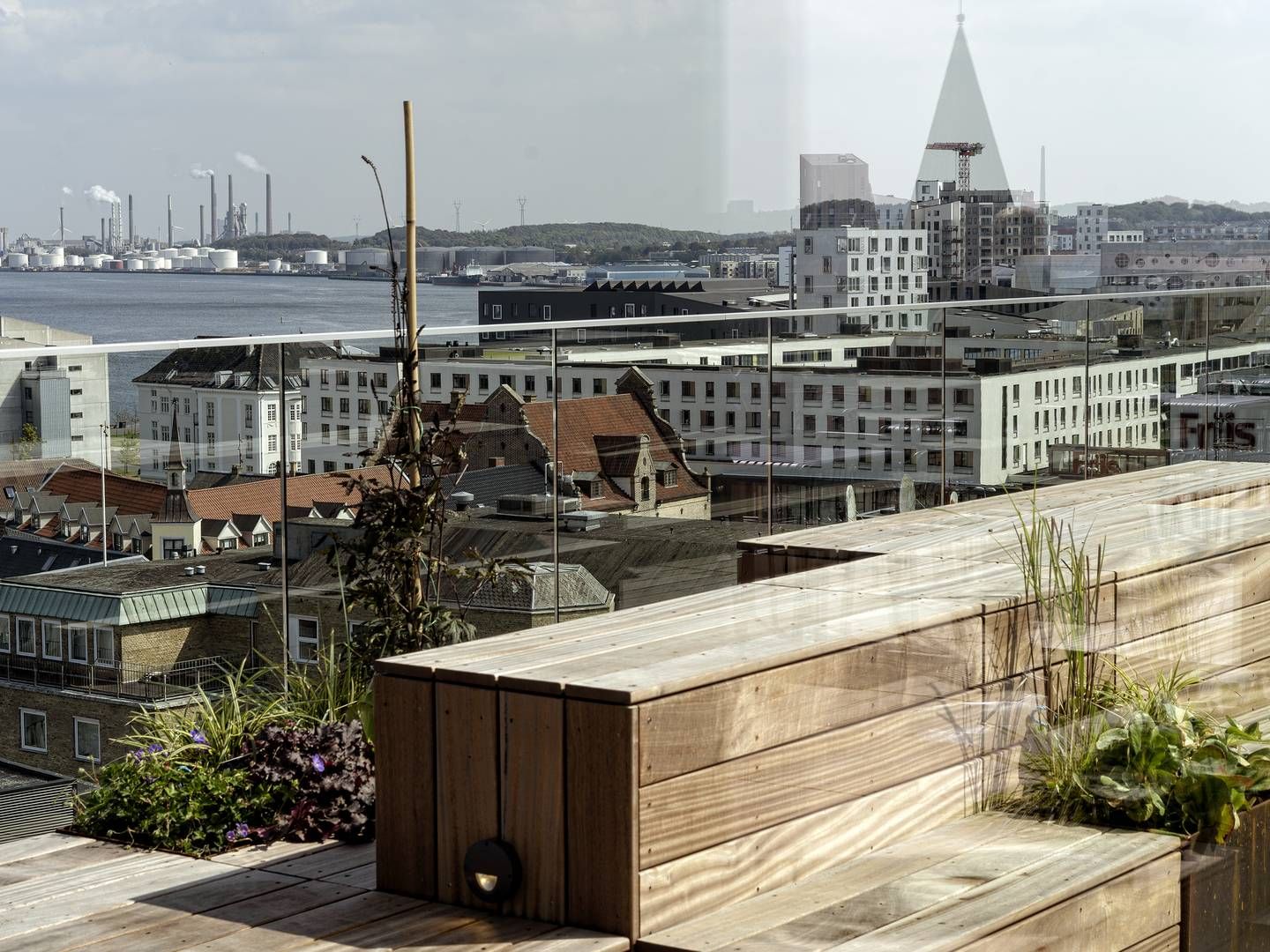 Udsigt over Aarhus fra Salling Rooftop | Foto: Casper Dalhoff / Ritzau Scanpix