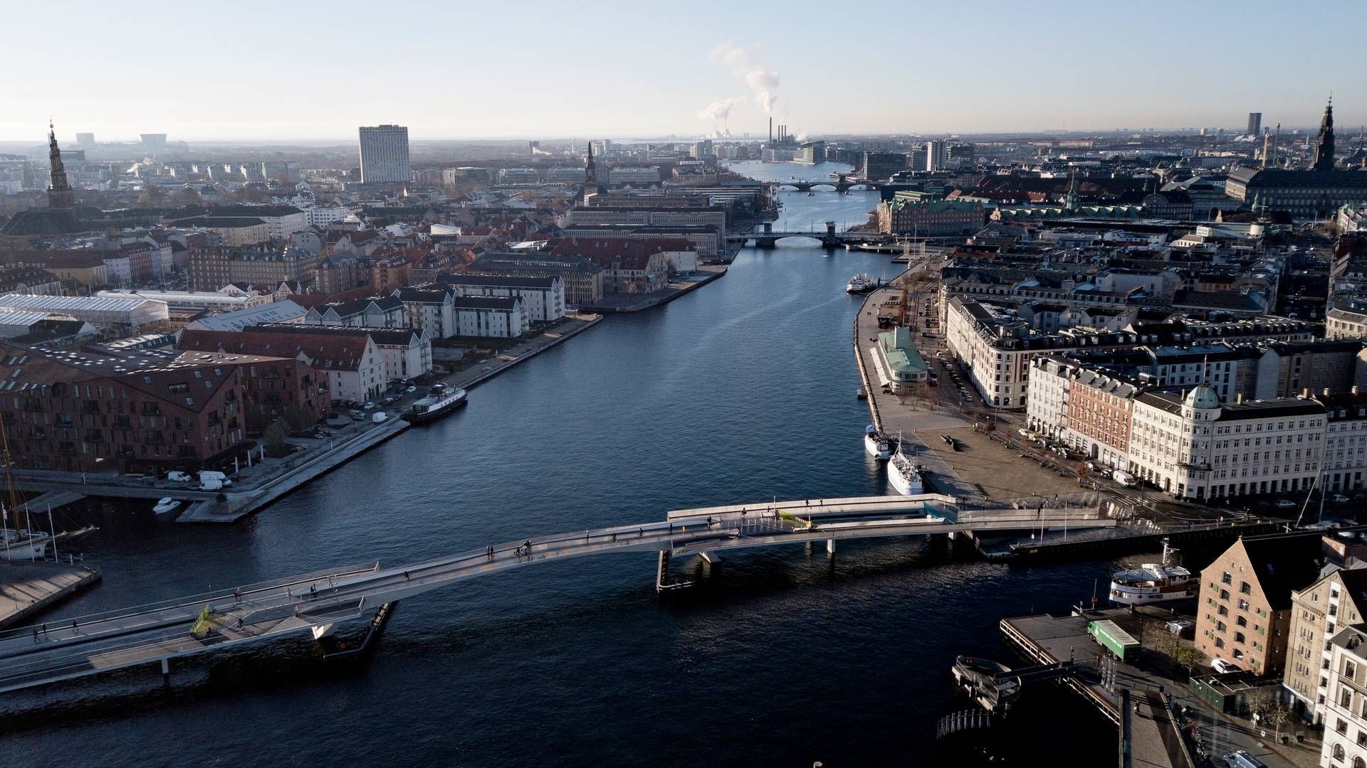 Ejendomsinvesterings- og forvaltningsselskabet Keystone holder til på Havnegade i Københavns Havn. | Foto: Jens Dresling/Ritzau Scanpix