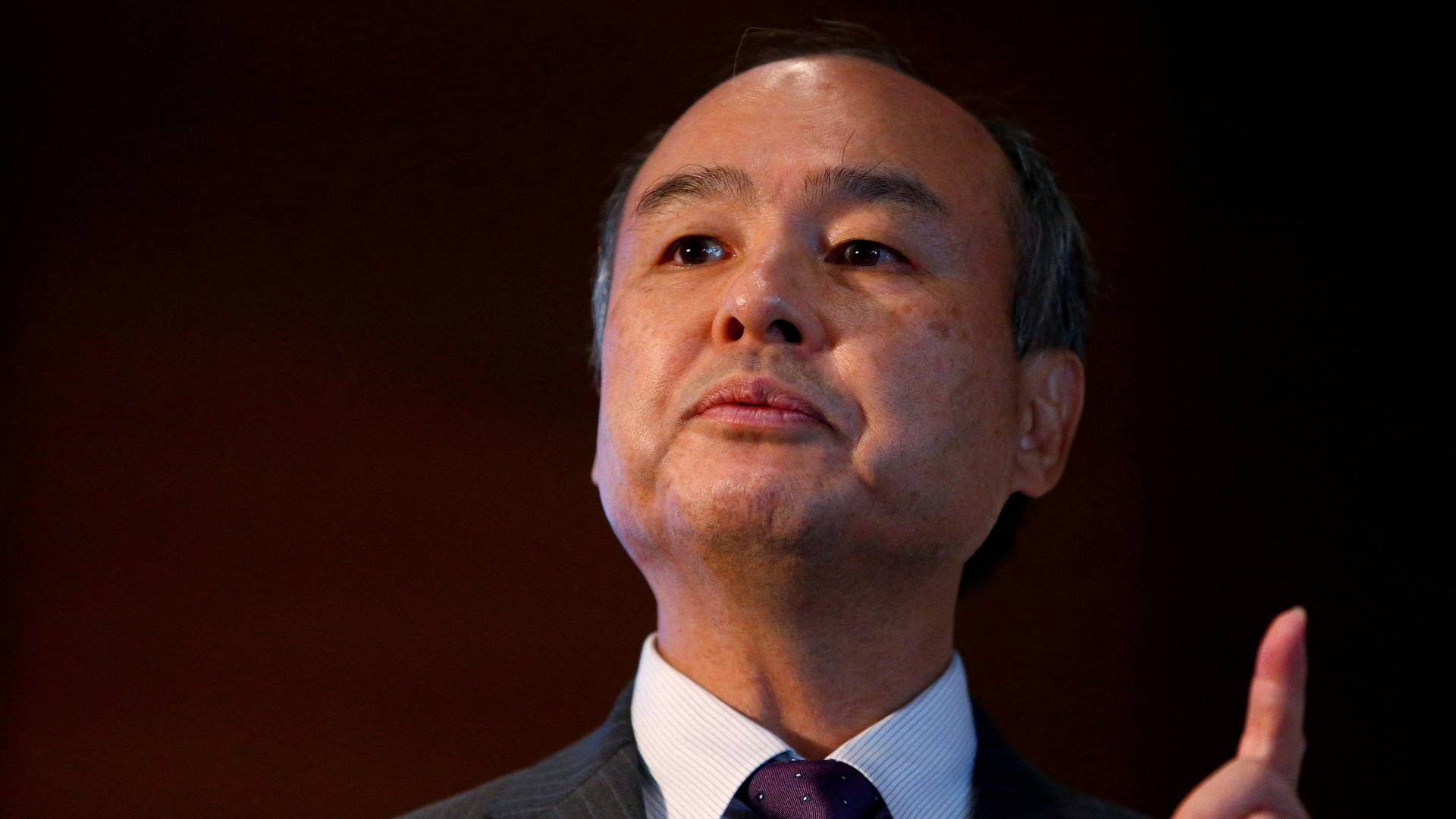 Masayoshi Son, adm. direktør og stifter af Softbank Group | Foto: Neil Hall / Reuters / Ritzau Scanpix