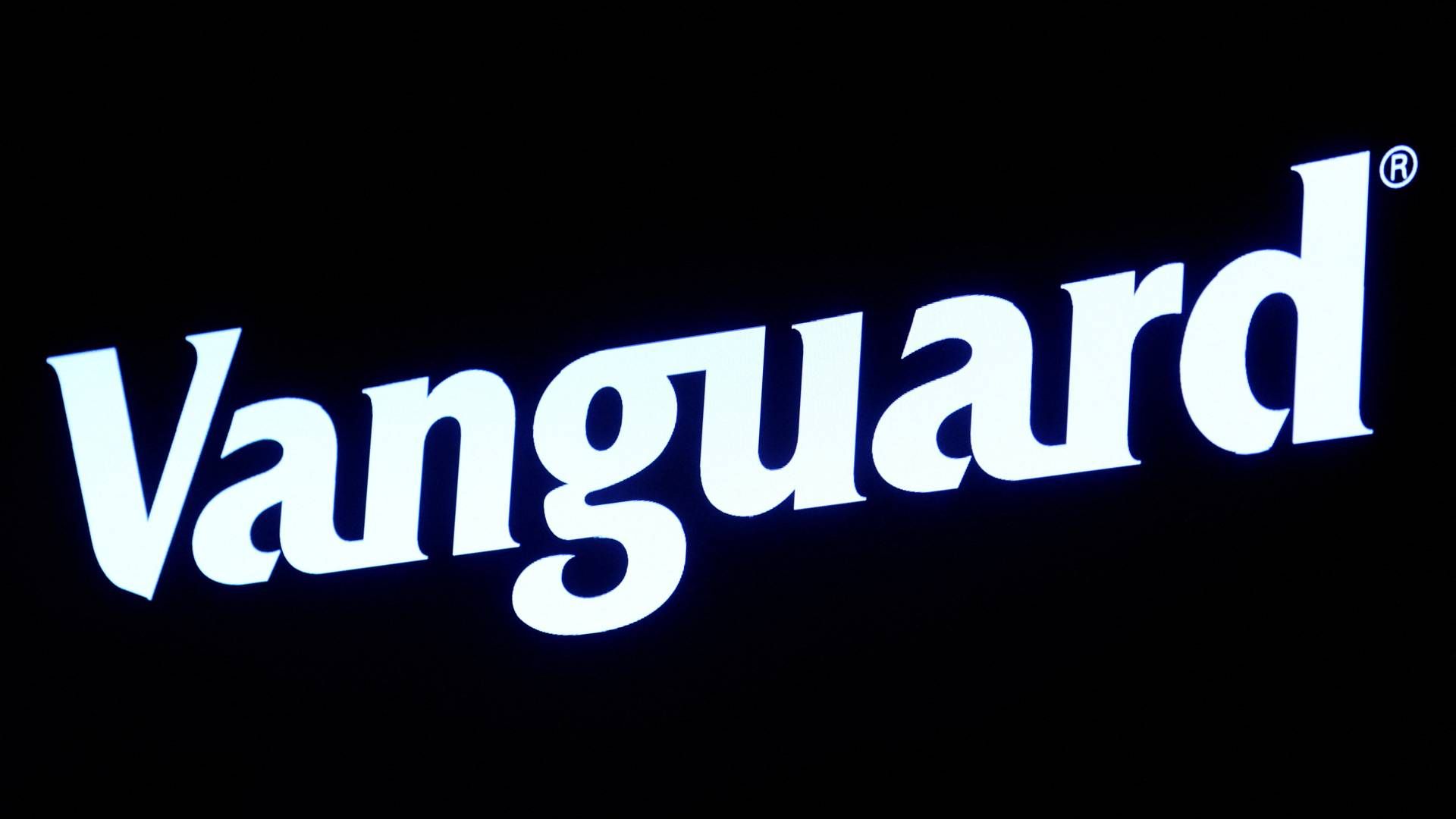 The logo for Vanguard is displayed on a screen on the floor of the New York Stock Exchange (NYSE) in New York City, U.S., June 1, 2022. REUTERS/Brendan McDermid | Photo: Brendan Mcdermid/Reuters/Ritzau Scanpix