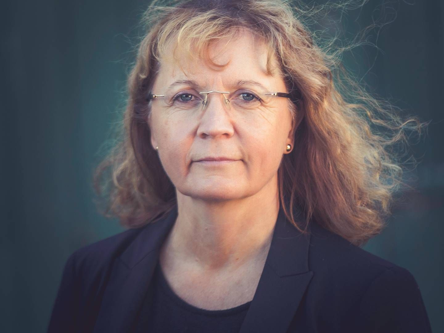 LØFTER RESULTATET: Evy Ann Hagen er administrerende banksjef for Aurskog Sparebank.