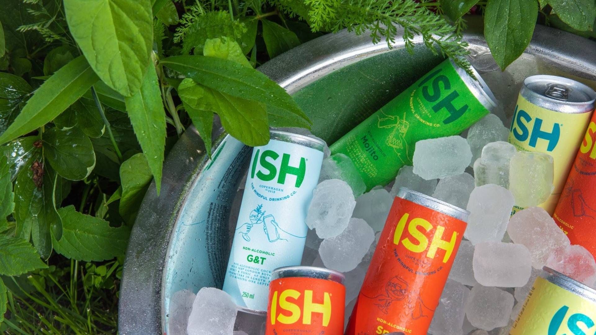 Færdigmixede ready-to-drink alkoholfrie produkter fra Ish Spirits. | Foto: PR/Ish Spirits