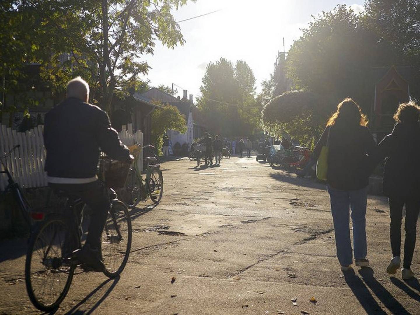 Hvis Christiania siger ja til statens købstilbud, kommer man til at skulle have almene boliger på området. | Foto: Niels Ahlmann Olesen / Ritzau Scanpix