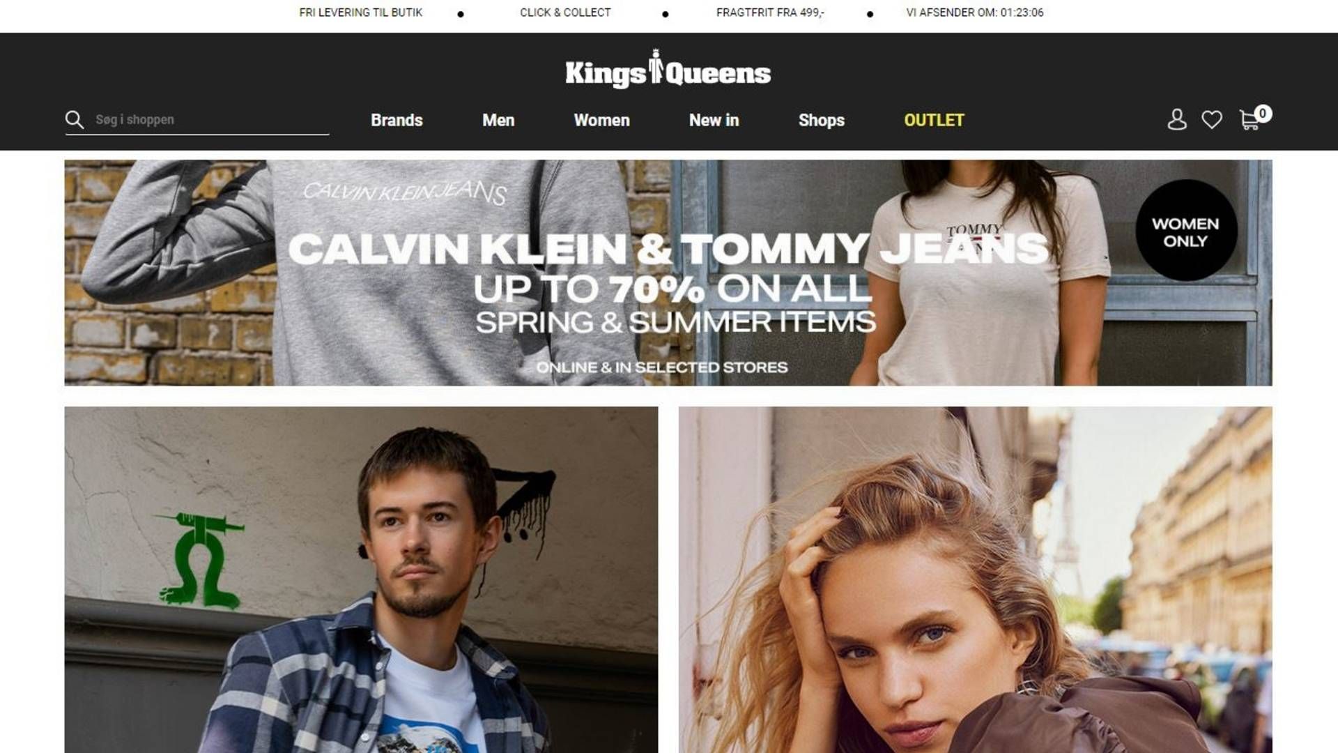 Kings & Queens, der blev stiftet i 2004, lancerede sin egen webshop i 2018. | Foto: Udklip fra hjemmeside.