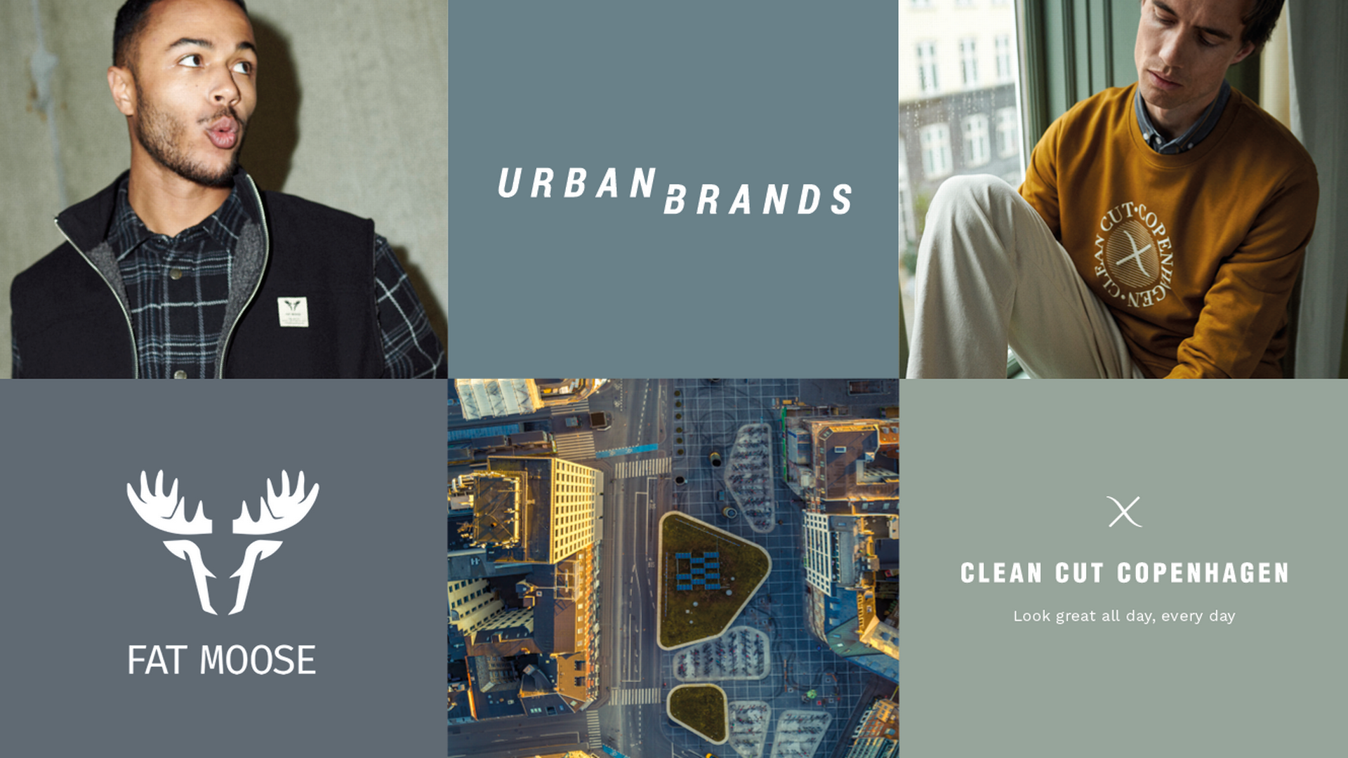 Urban Brands står bag mærkerne Clean Cut Copenhagen og Fat Moose. | Foto: Urban Brands/Pr