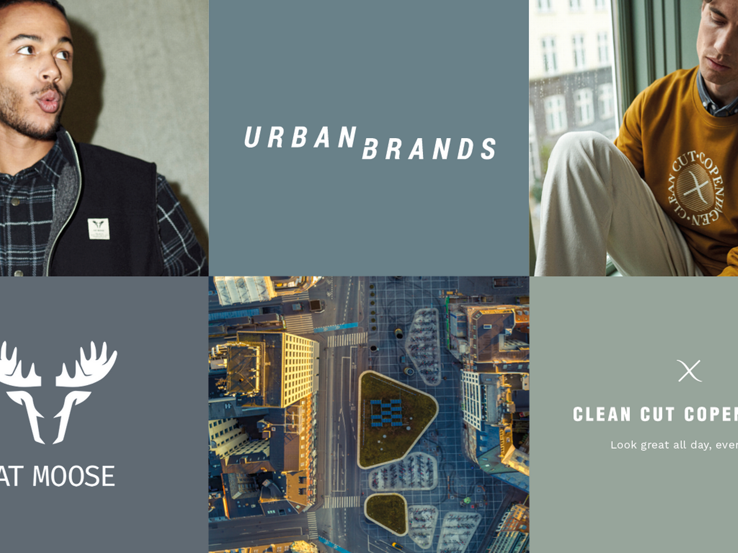 Urban Brands står bag mærkerne Clean Cut Copenhagen og Fat Moose. | Photo: Urban Brands/Pr