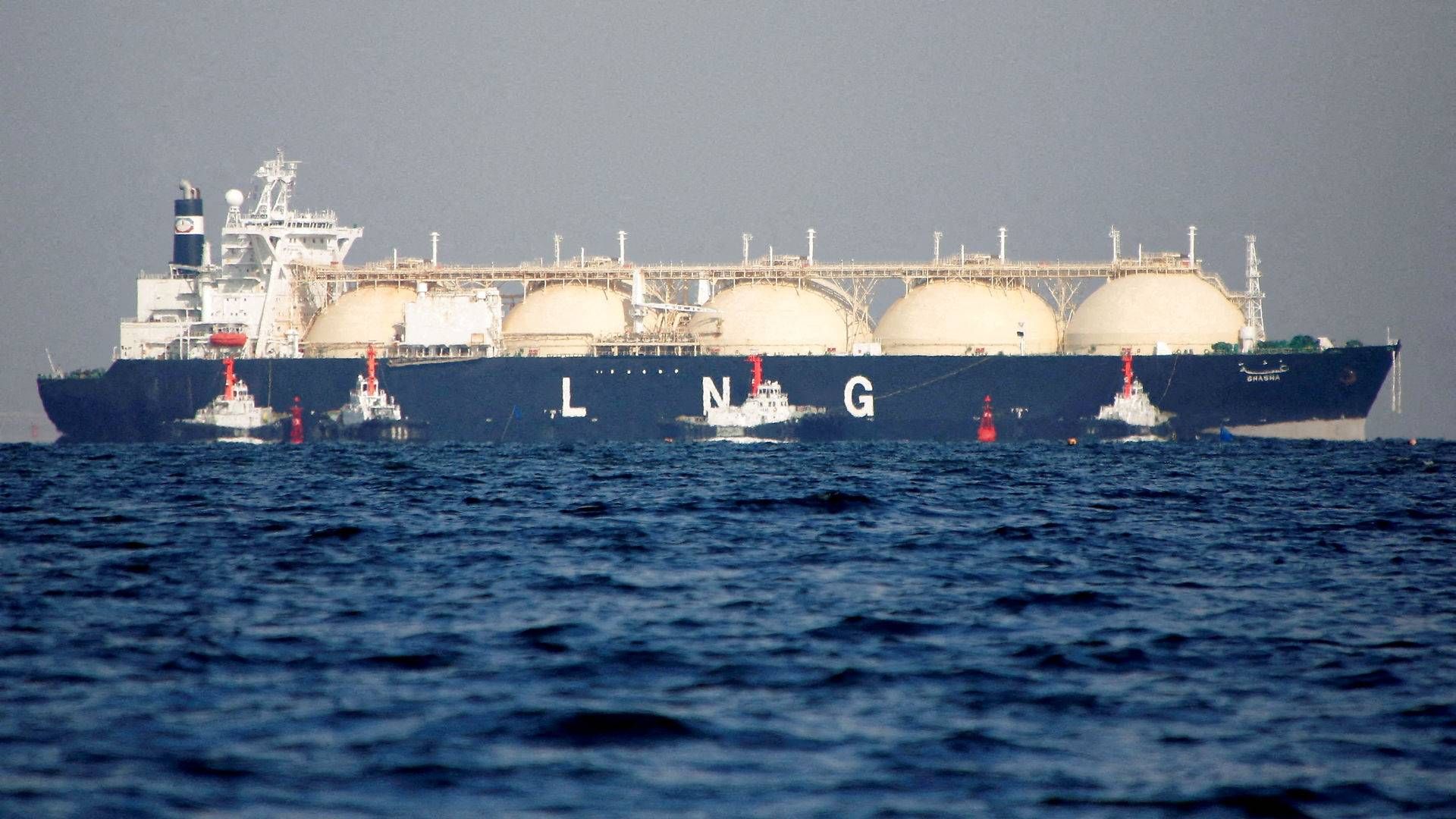 LNG-tankskib. | Foto: Issei Kato/Reuters/Ritzau Scanpix