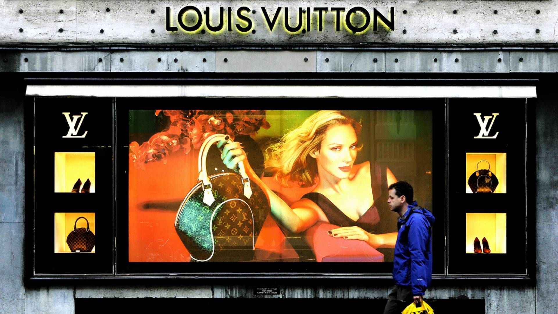 Louis Vuitton er et af hovedmærkerne i den franske modekoncern LVMH | Foto: Martin Bubandt