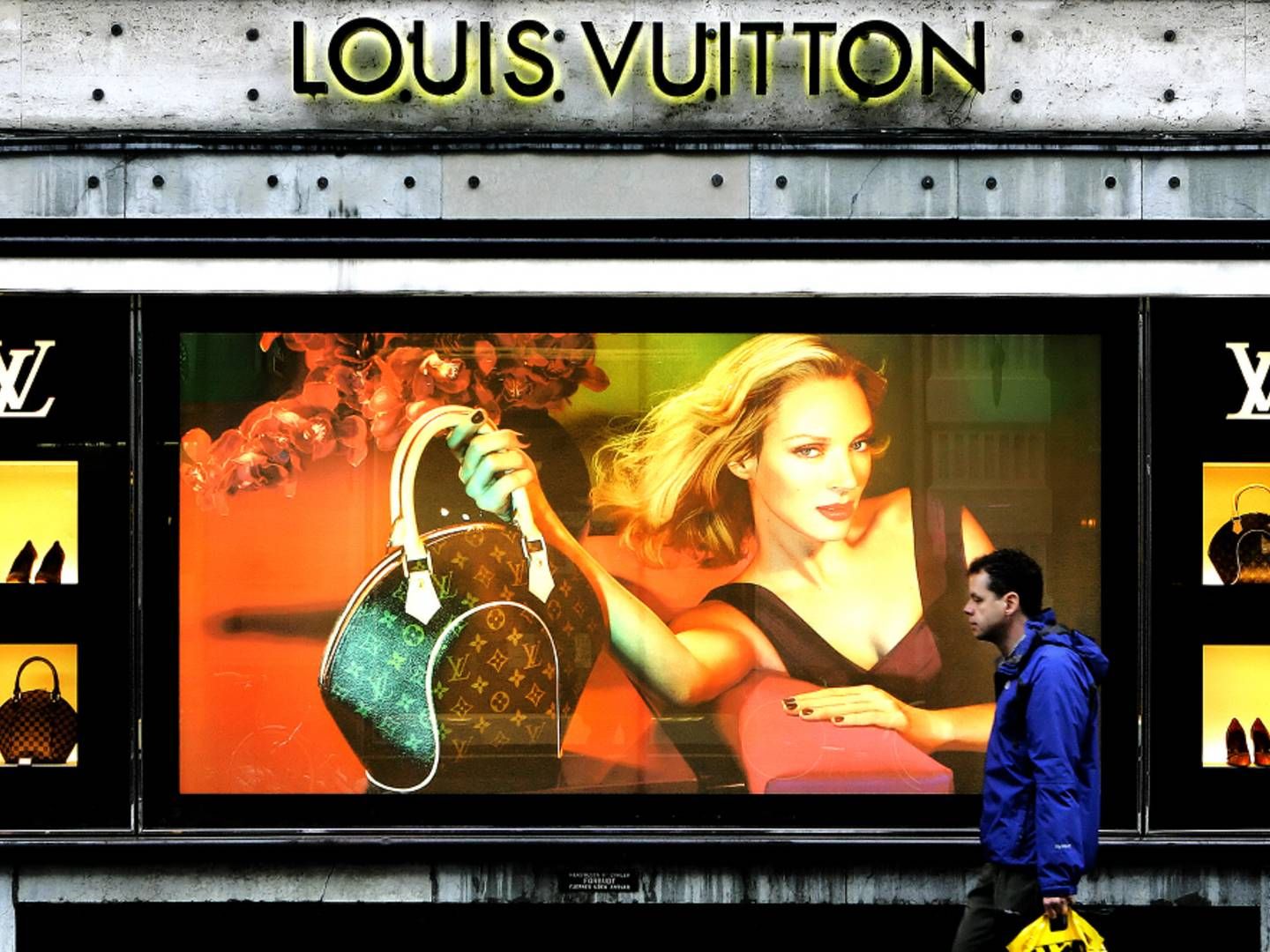 Louis Vuitton er et af hovedmærkerne i den franske modekoncern LVMH | Foto: Martin Bubandt