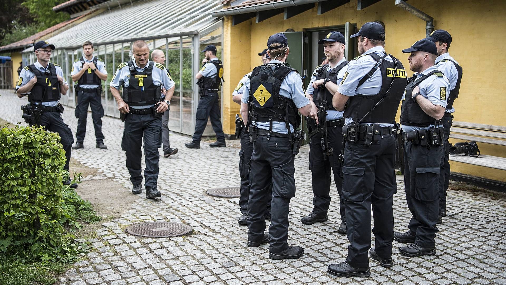 Partier som Rasmus Paludans Stram Kurs har ikke bare kostet meget i politiopbud, men også i partistøtte. Her ved et vælgerarrangement på Sorø Akademi i 2019. | Foto: Mogens Flindt