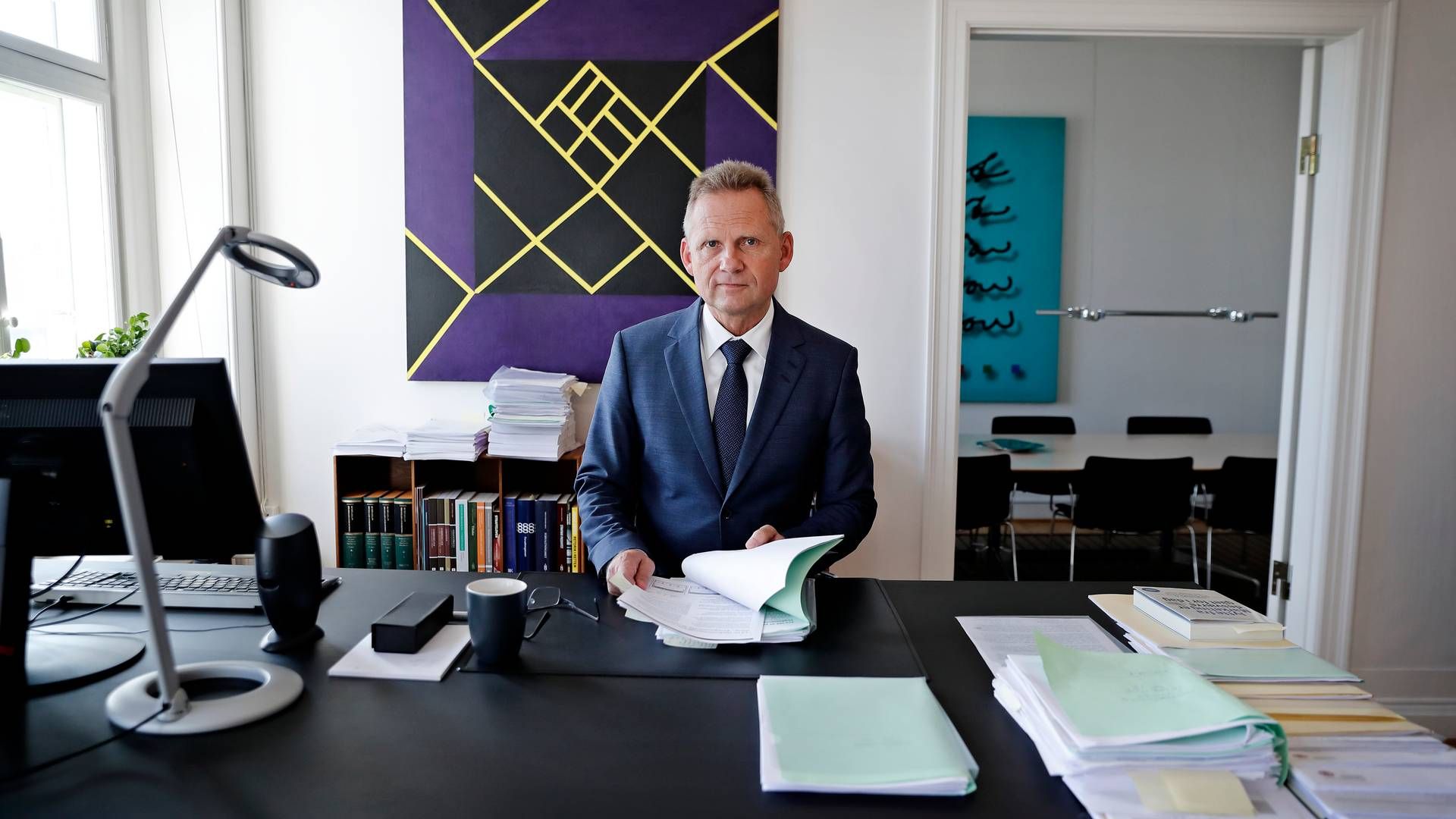 Rigsadvokat Jan Reckendorff sætter jagten ind efter ny dansk repræsentant til Eurojust. | Foto: Jens Dresling/Ritzau Scanpix