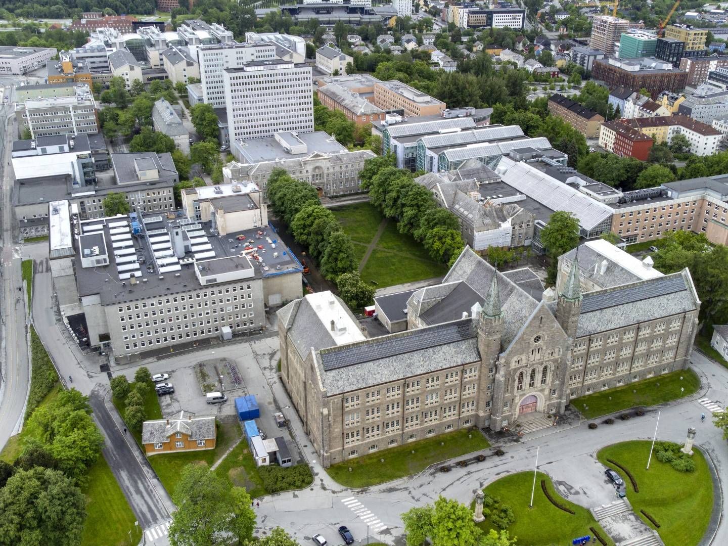 Norges teknisk-naturvitenskapelige universitet. | Foto: Gorm Kallestad / NTB