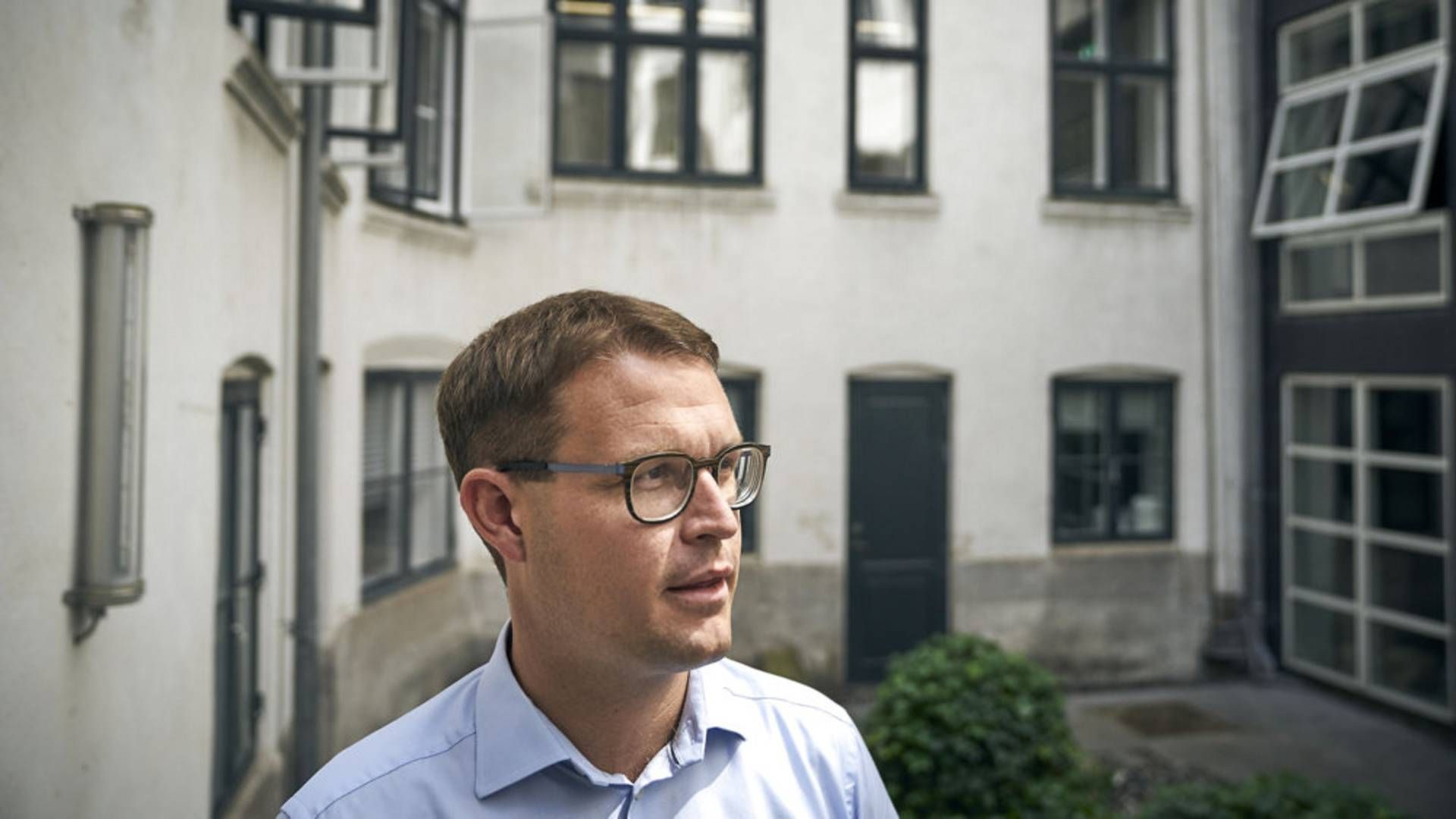 Christian Rabjerg Madsen, overtog posten som indenrigs- og boligminister 1. juni. Han overtog fra Kaare Dybvad, som blev ny udlændinge- og integrationsminister. | Foto: Niels Ahlmann Olesen/Ritzau Scanpix